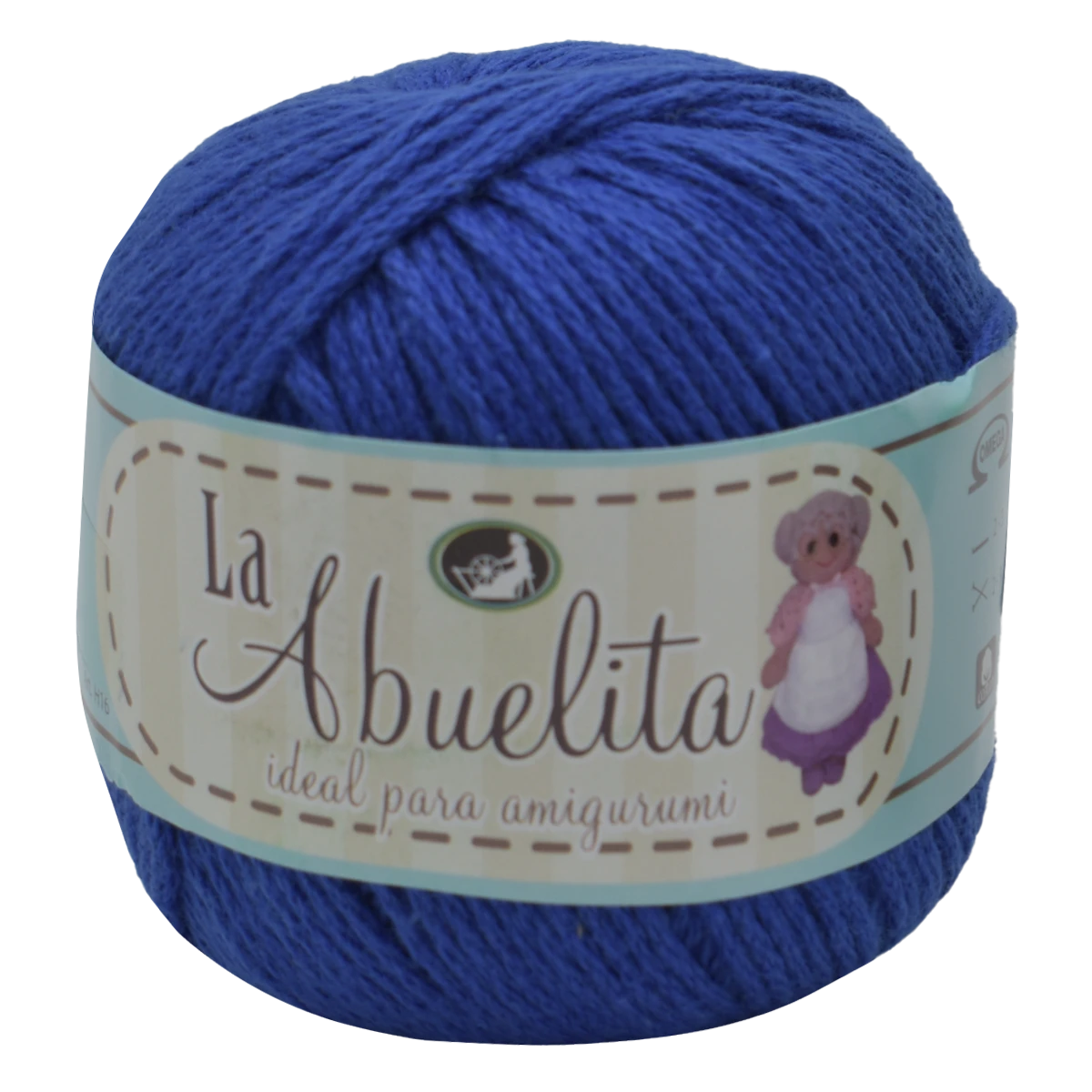HILAZA DE ALGODON C/5 LA ABUELITA 72 AZUL FRANCES