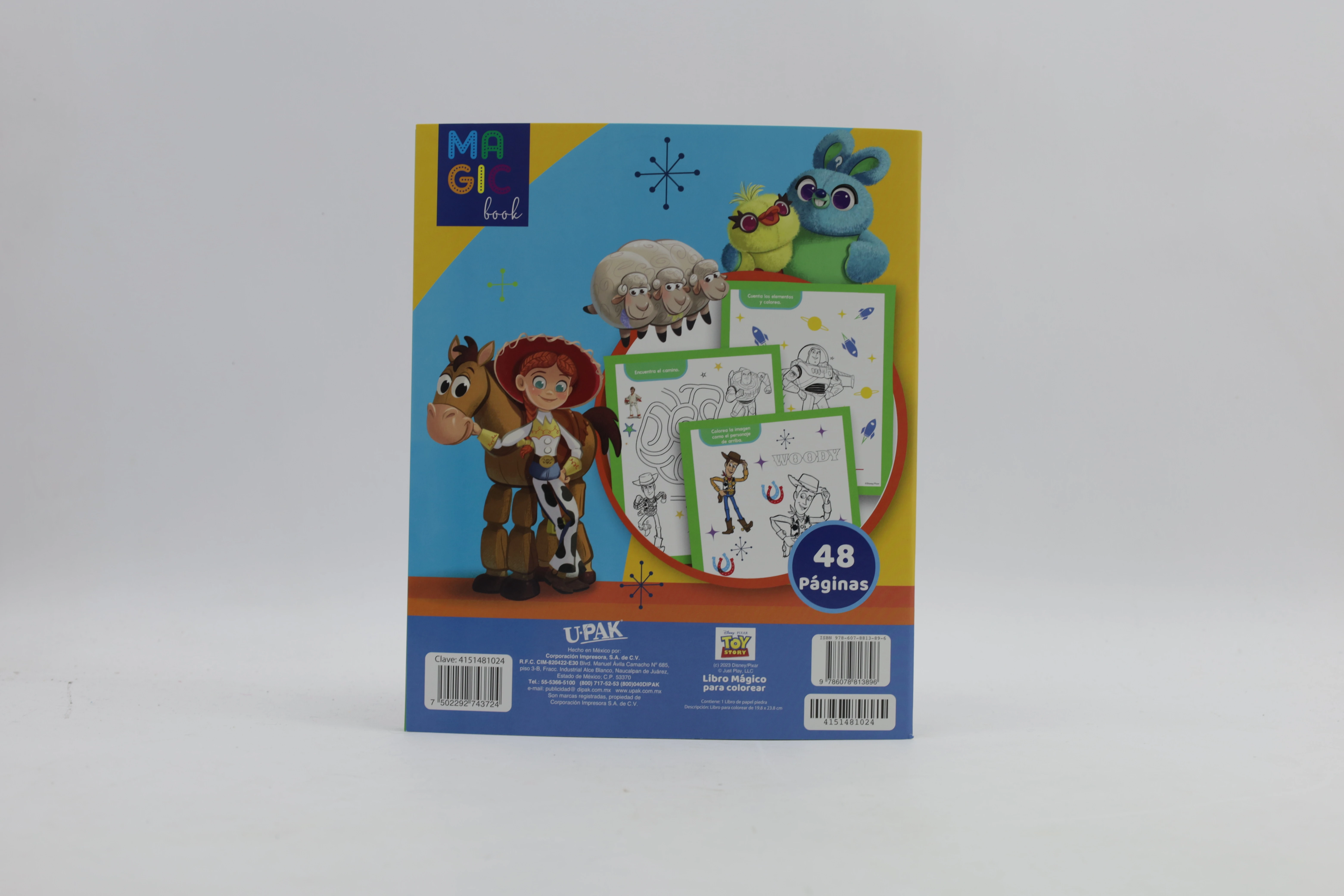 LIBRO MAGICO 48HJS WOODY ANIMADO