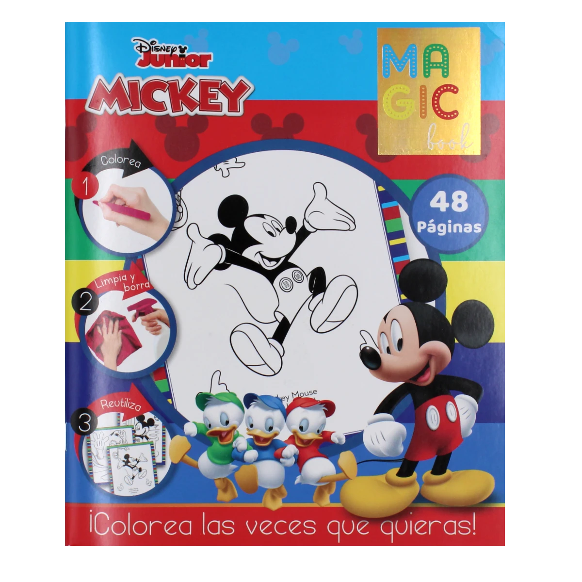 LIBRO MAGICO 48HJS MICKEY ALEGRE