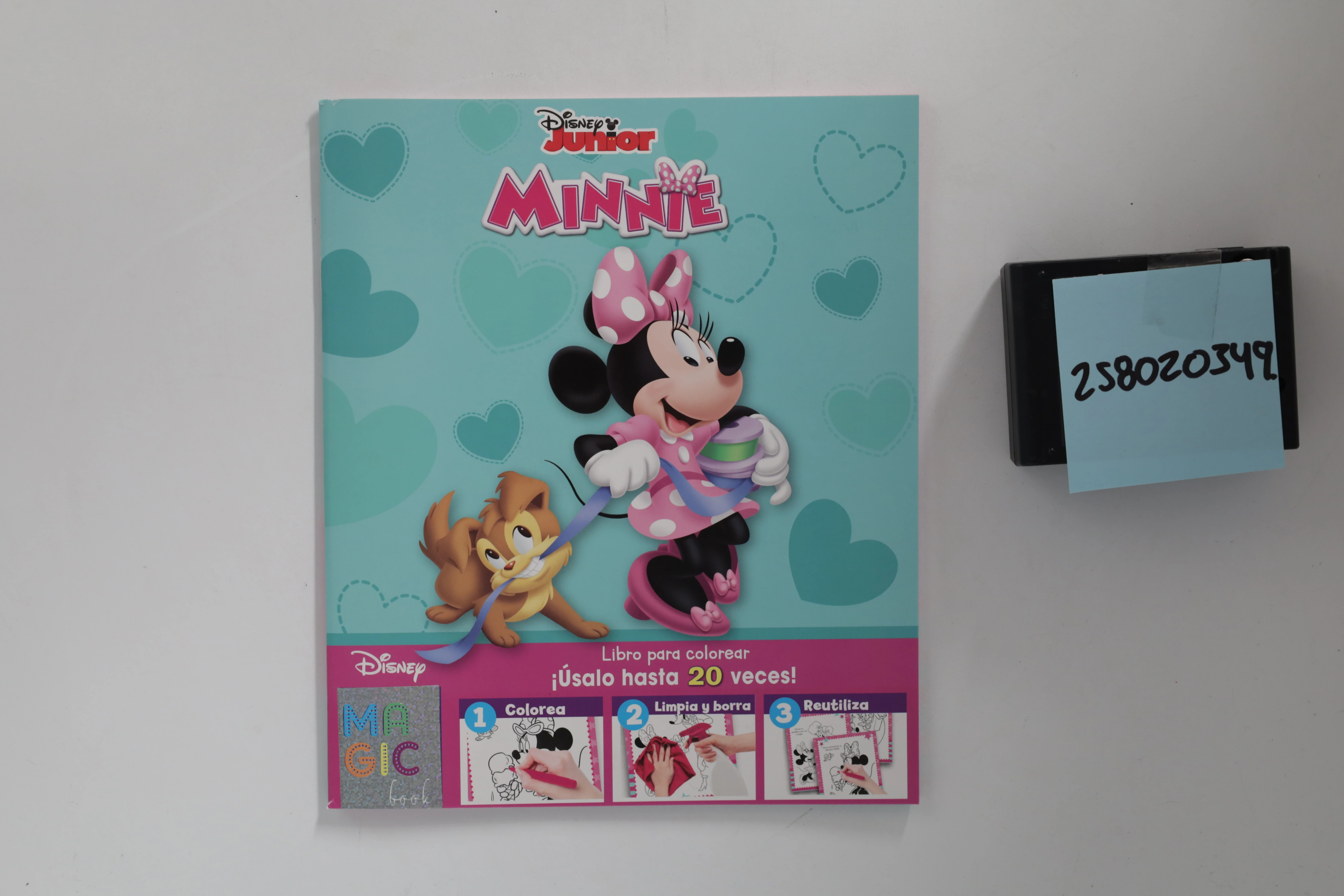 LIBRO MAGICO 48HJS MINNIE PINK