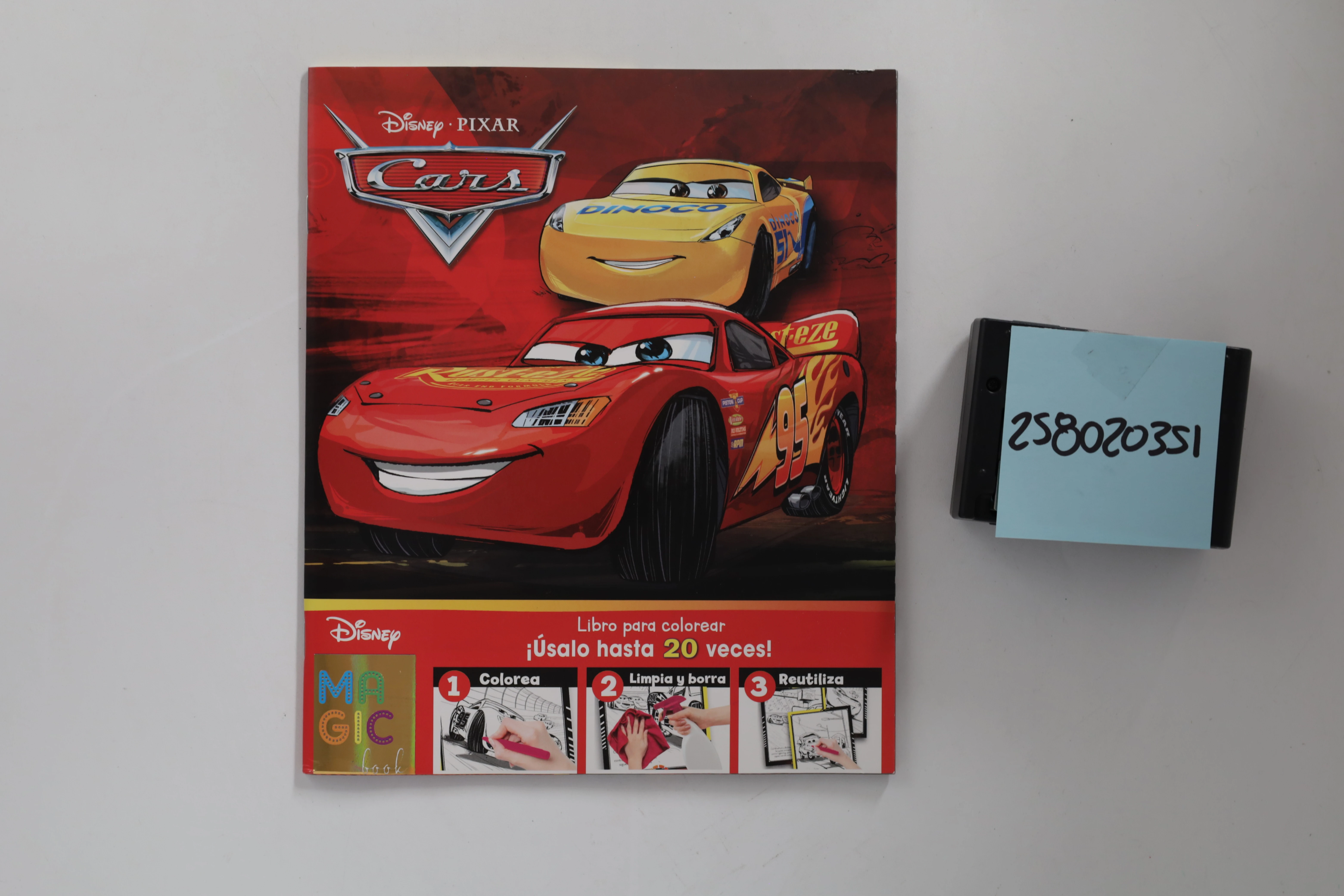 LIBRO MAGICO 48HJS CARS AVENTURA