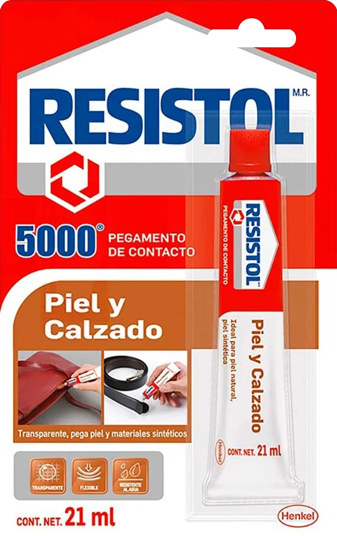 PEGAMENTO RESISTOL 5000 CALZADO 21ML