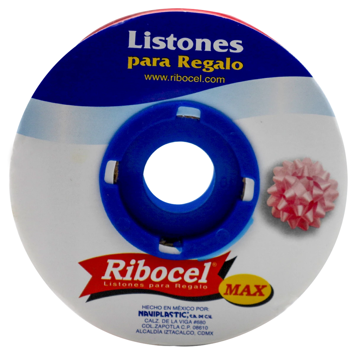 LISTON RIBOCEL LISO NO. 9 04 ROJO