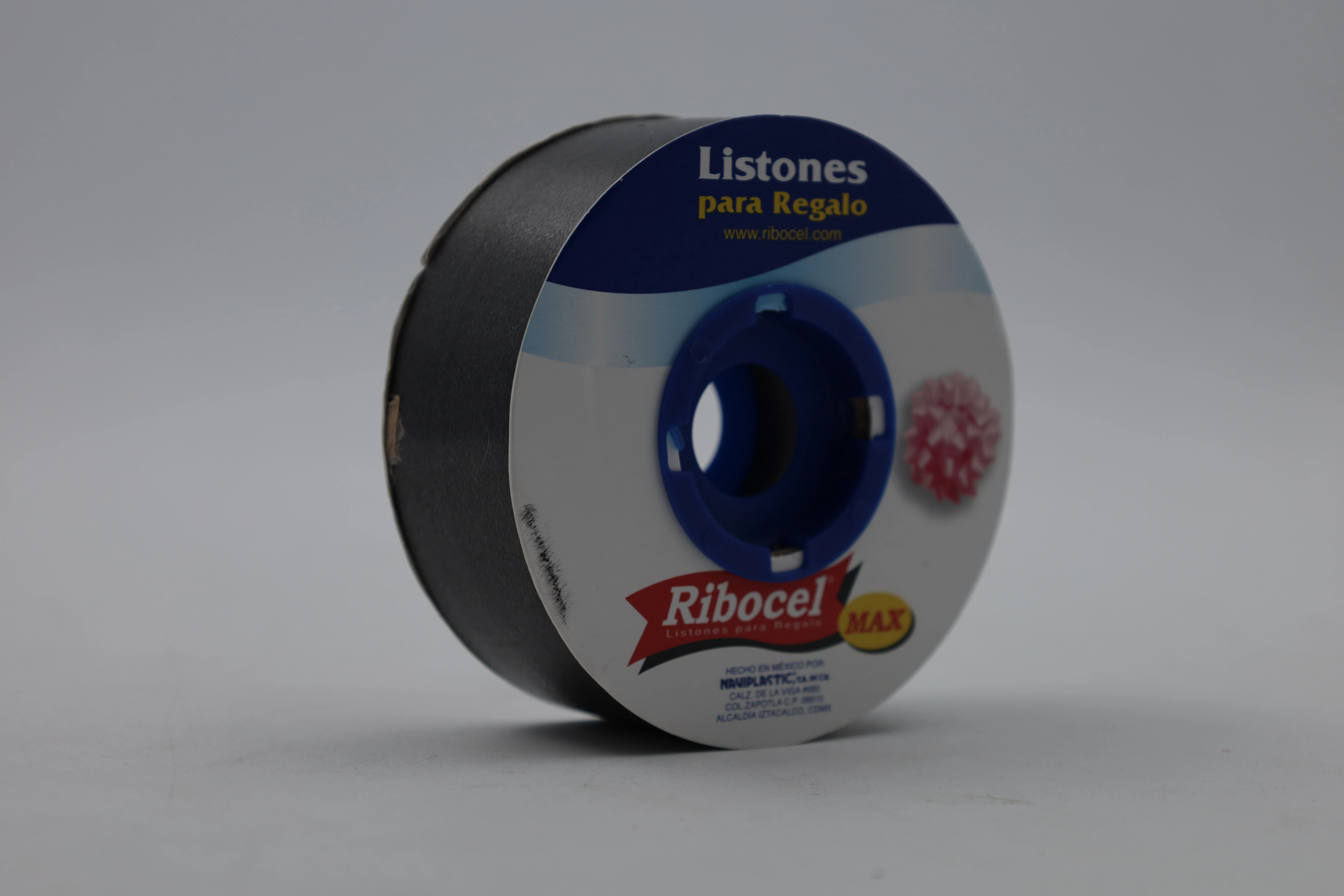 LISTON RIBOCEL LISO NO. 9 40 NEGRO