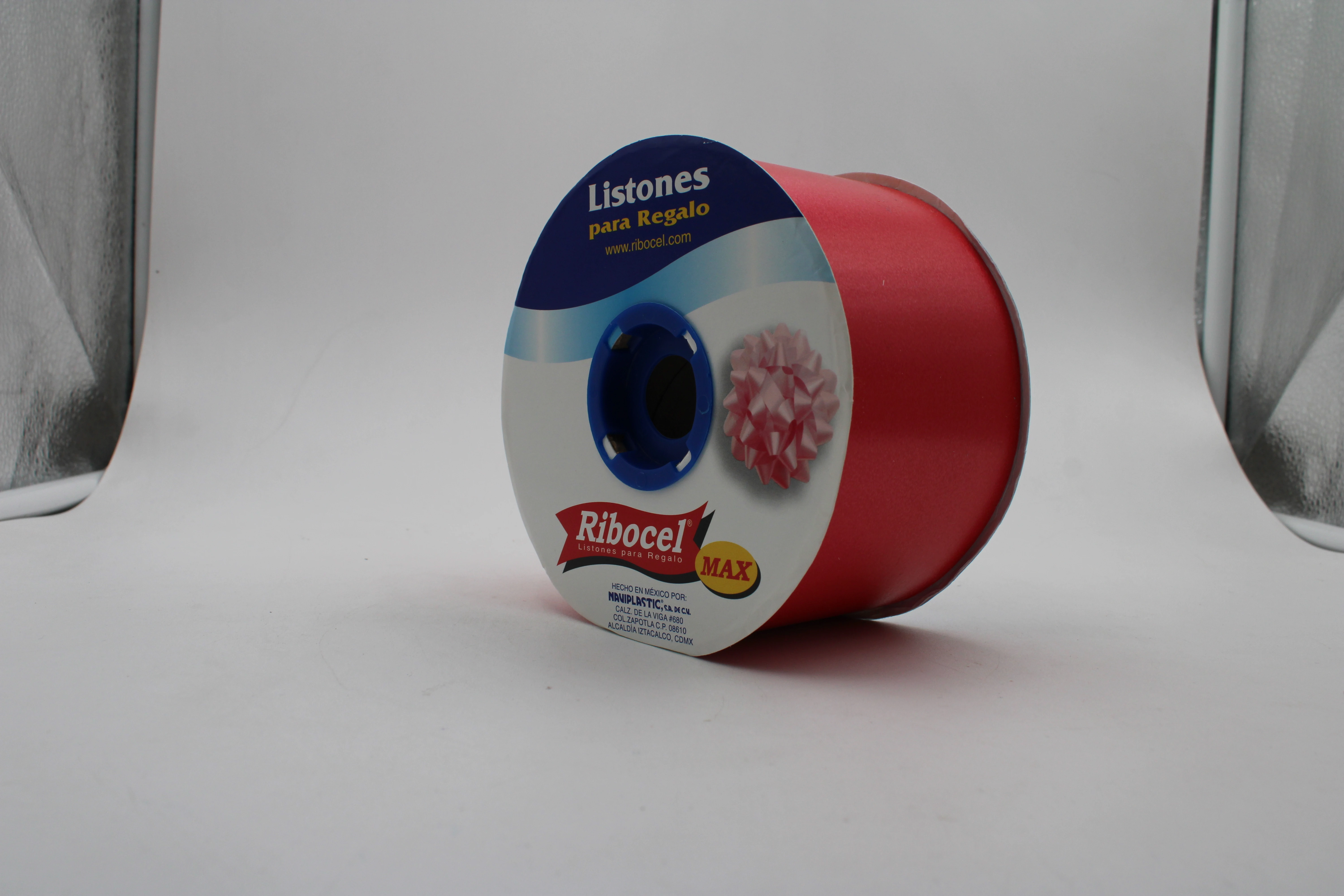 LISTON RIBOCEL LISO NO. 22 04 ROJO