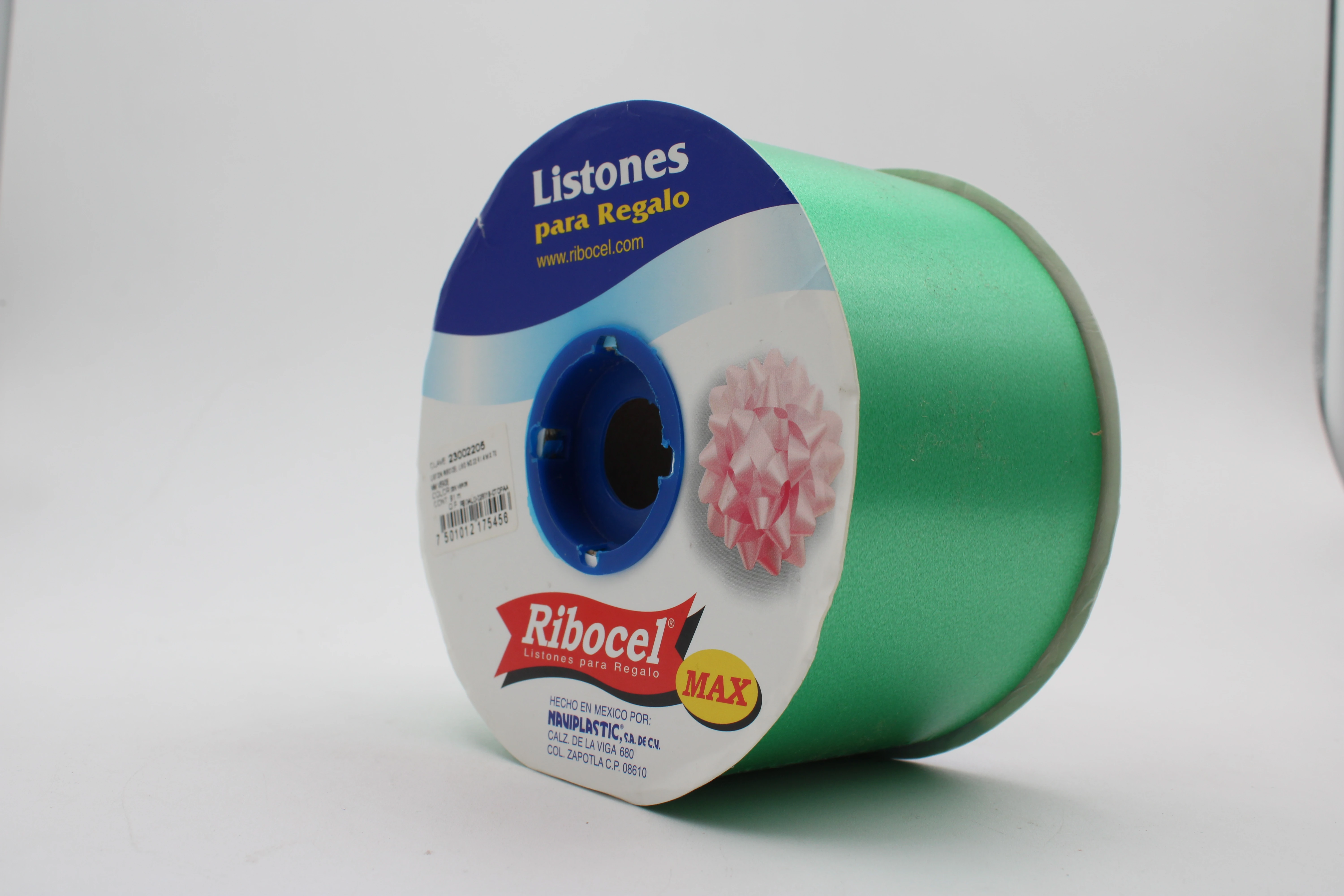 LISTON RIBOCEL LISO NO. 22 05 VERDE