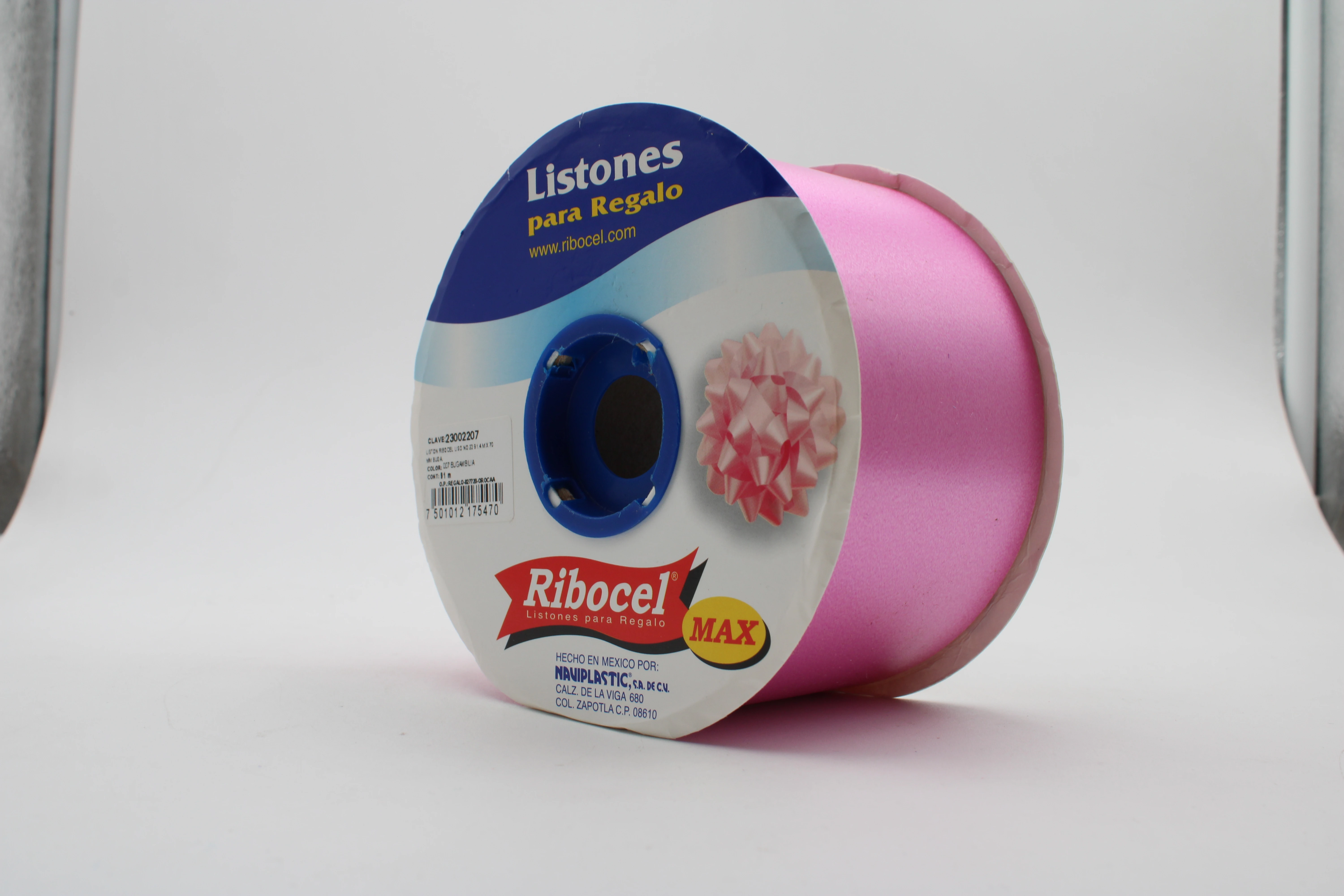 LISTON RIBOCEL LISO NO. 22 07 BUGAMBILIA