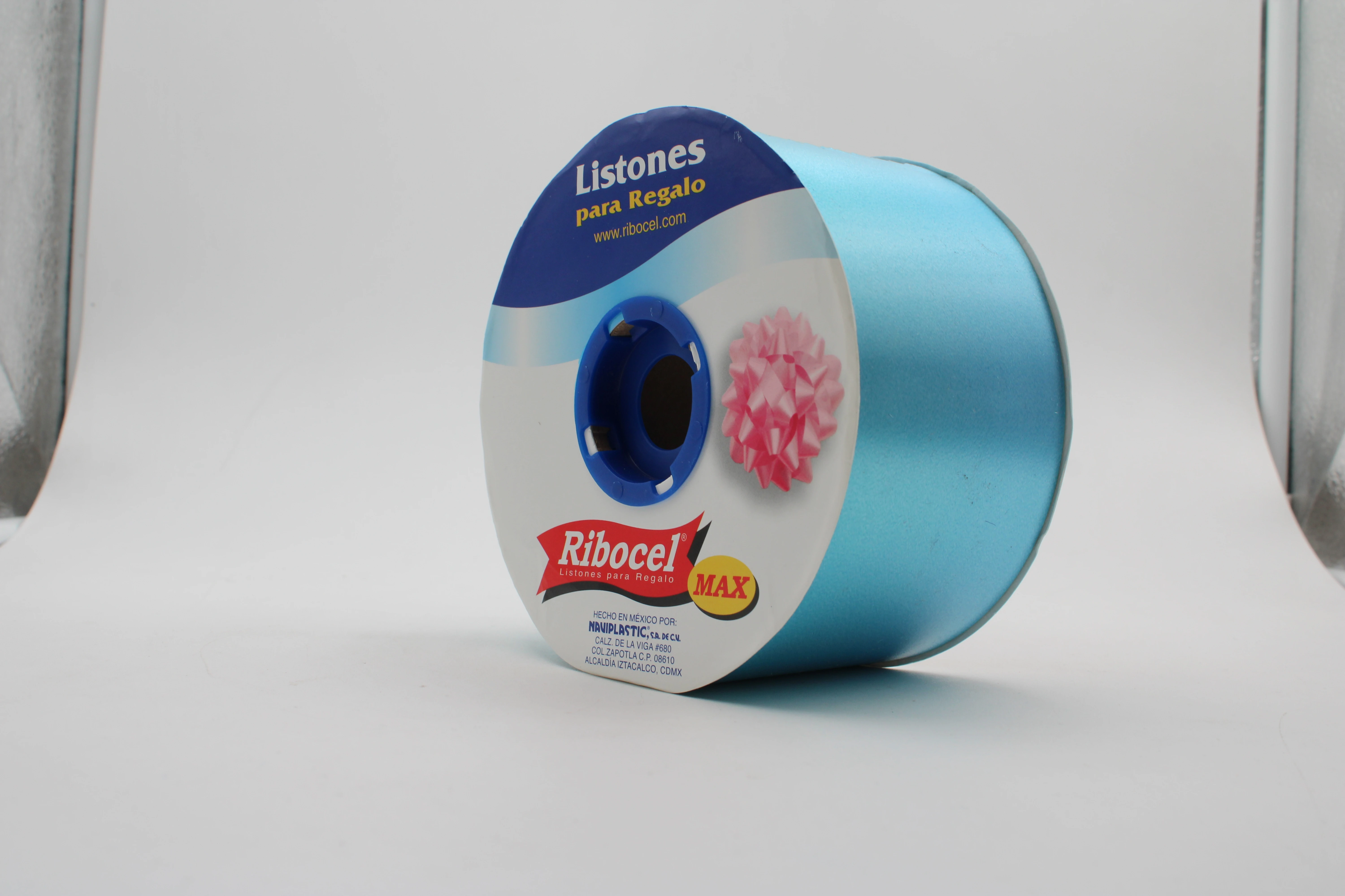LISTON RIBOCEL LISO NO. 22 08 TURQUESA