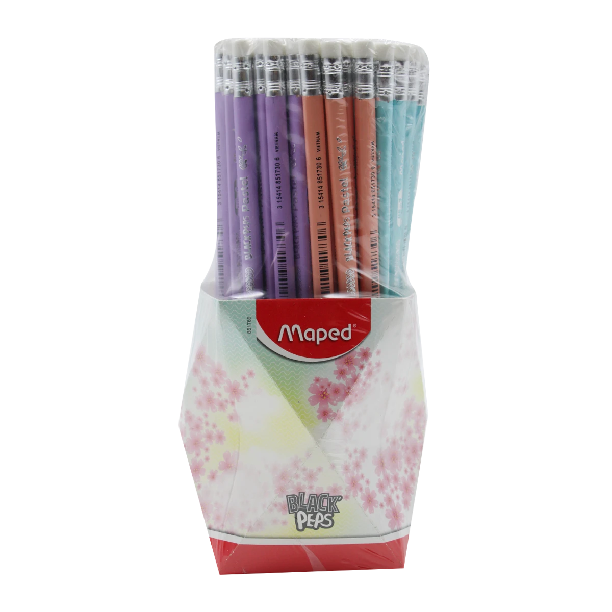 LAPIZ DE GRAFITO NO. 2 C/72  BLACK PEPS PASTEL