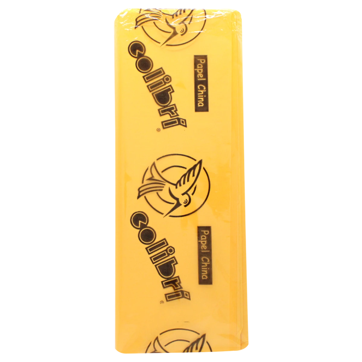 PAPEL CHINA COLIBRI 1202 AMARILLO ORO.