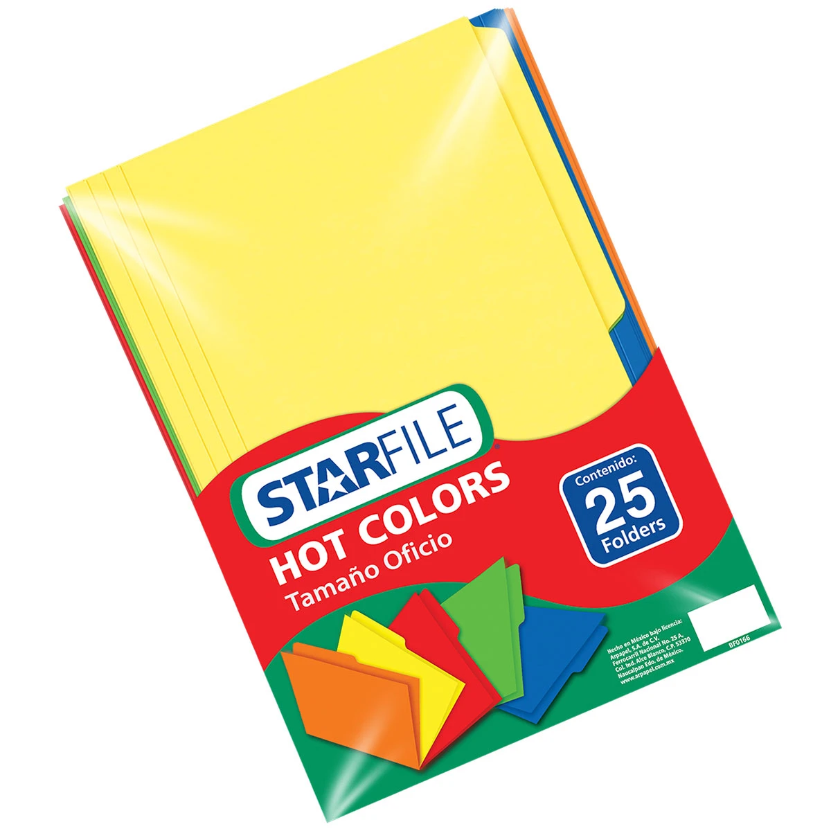FOLDER OFICIO C/25 STAR FILE ARCOIRIS