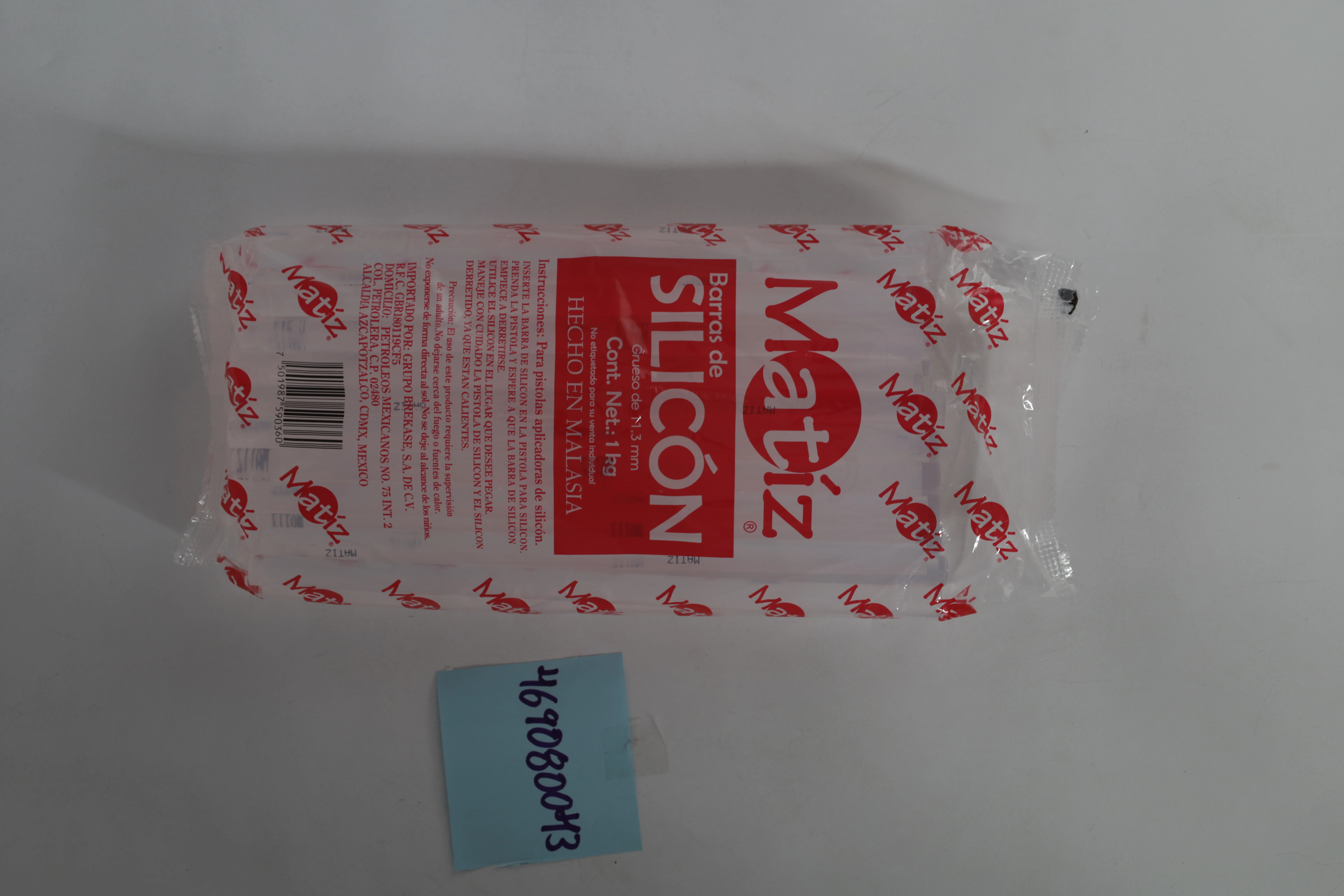 SILICON BARRA GRUESA MATIZ KGS.