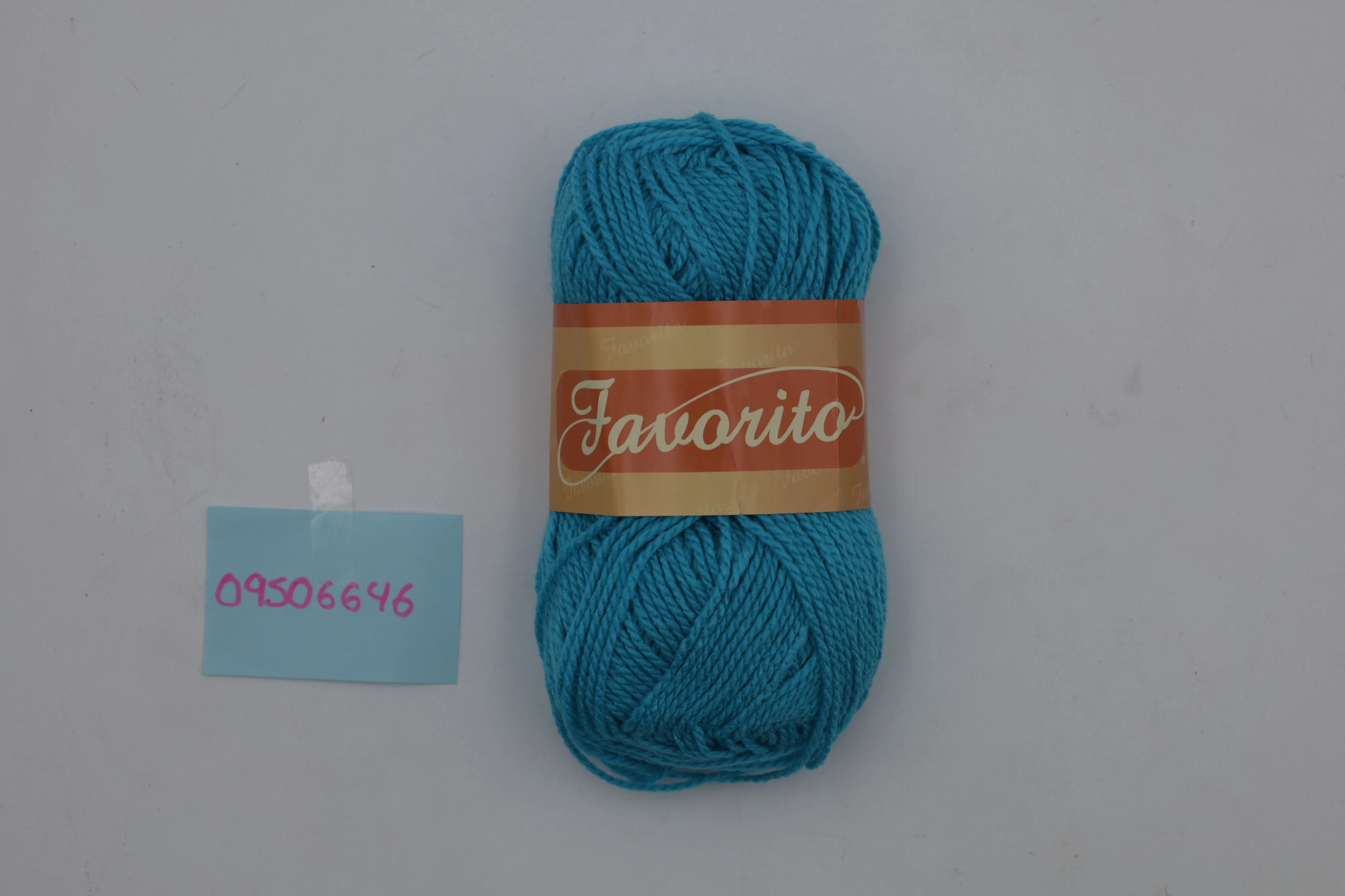 ESTAMBRE FAVORITO 50GRS 3075 TURQUESA OSCURO