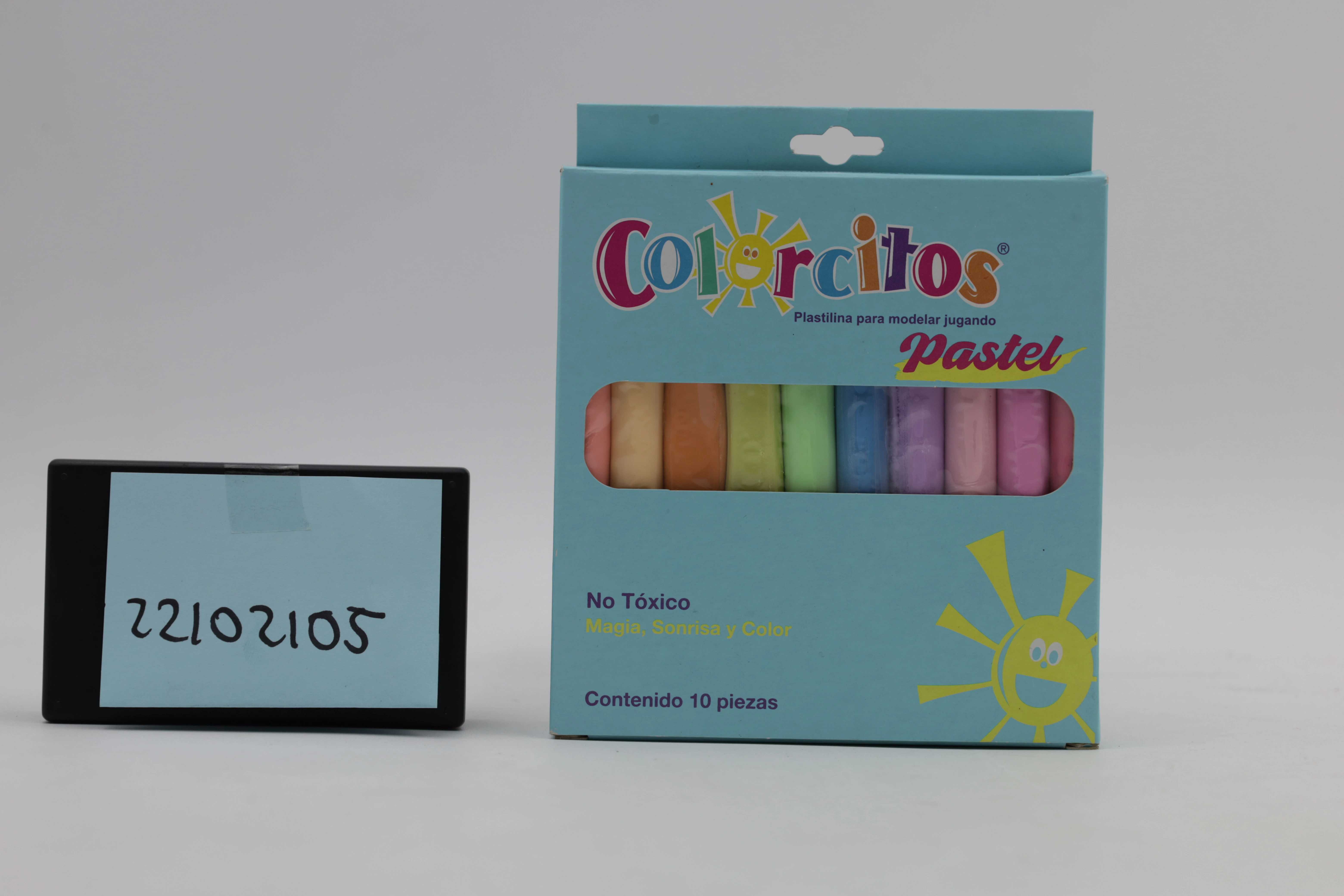 PLASTILINA COLORCITOS C/10 BARRITAS PASTEL