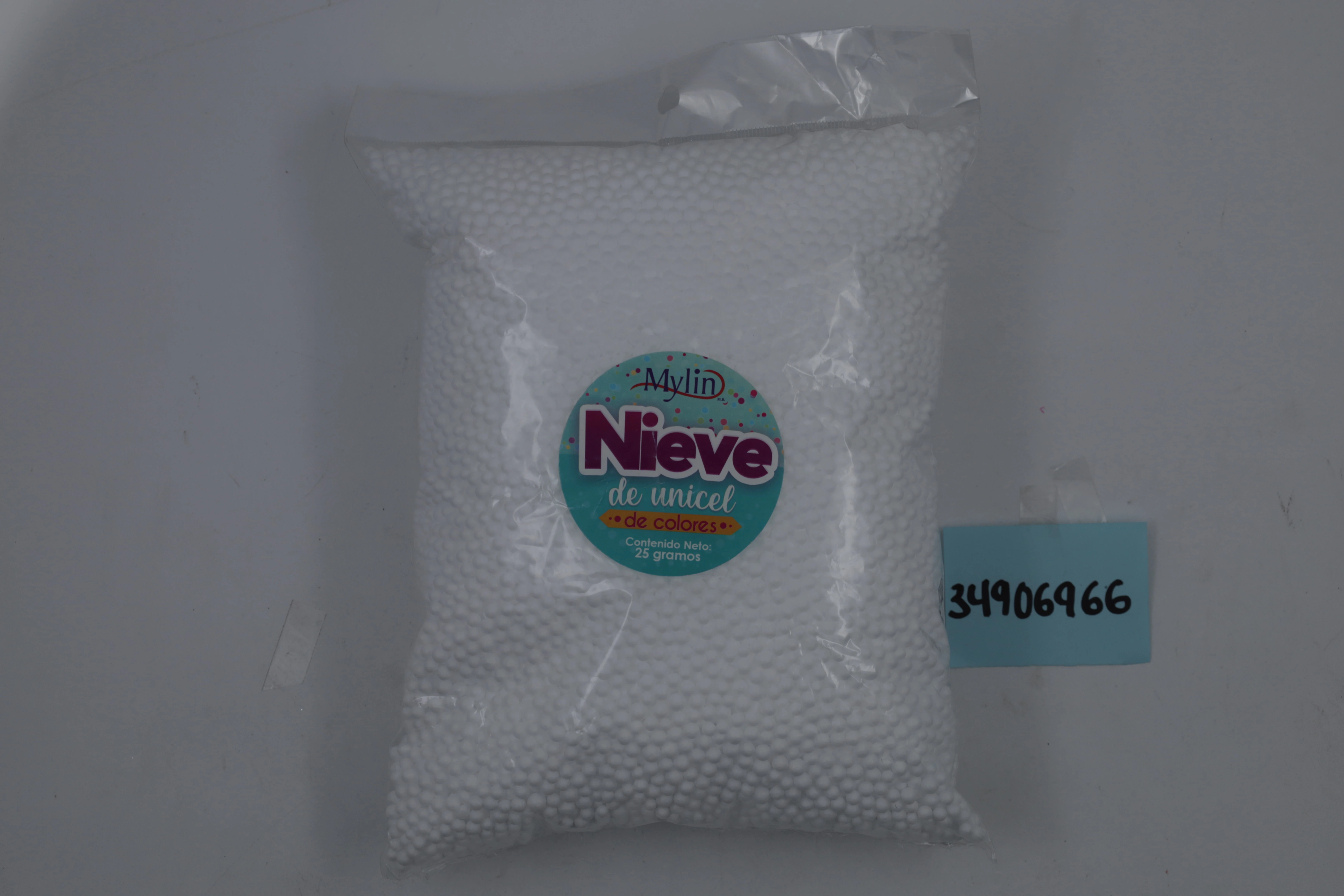 NIEVE DE UNICEL 25GRS 3197 BLANCO
