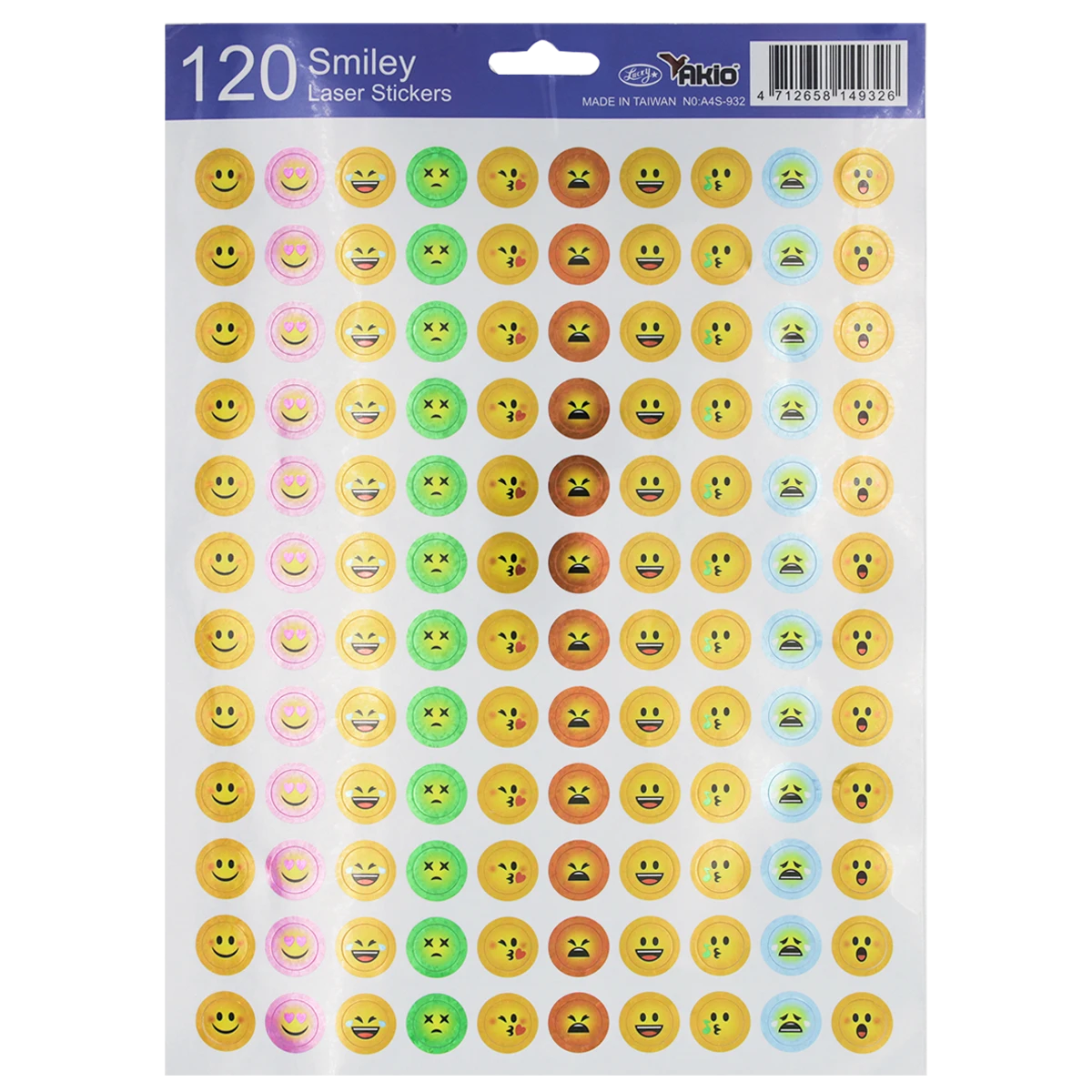 CALCOMANIA AKIO A4S-932 SMILEY