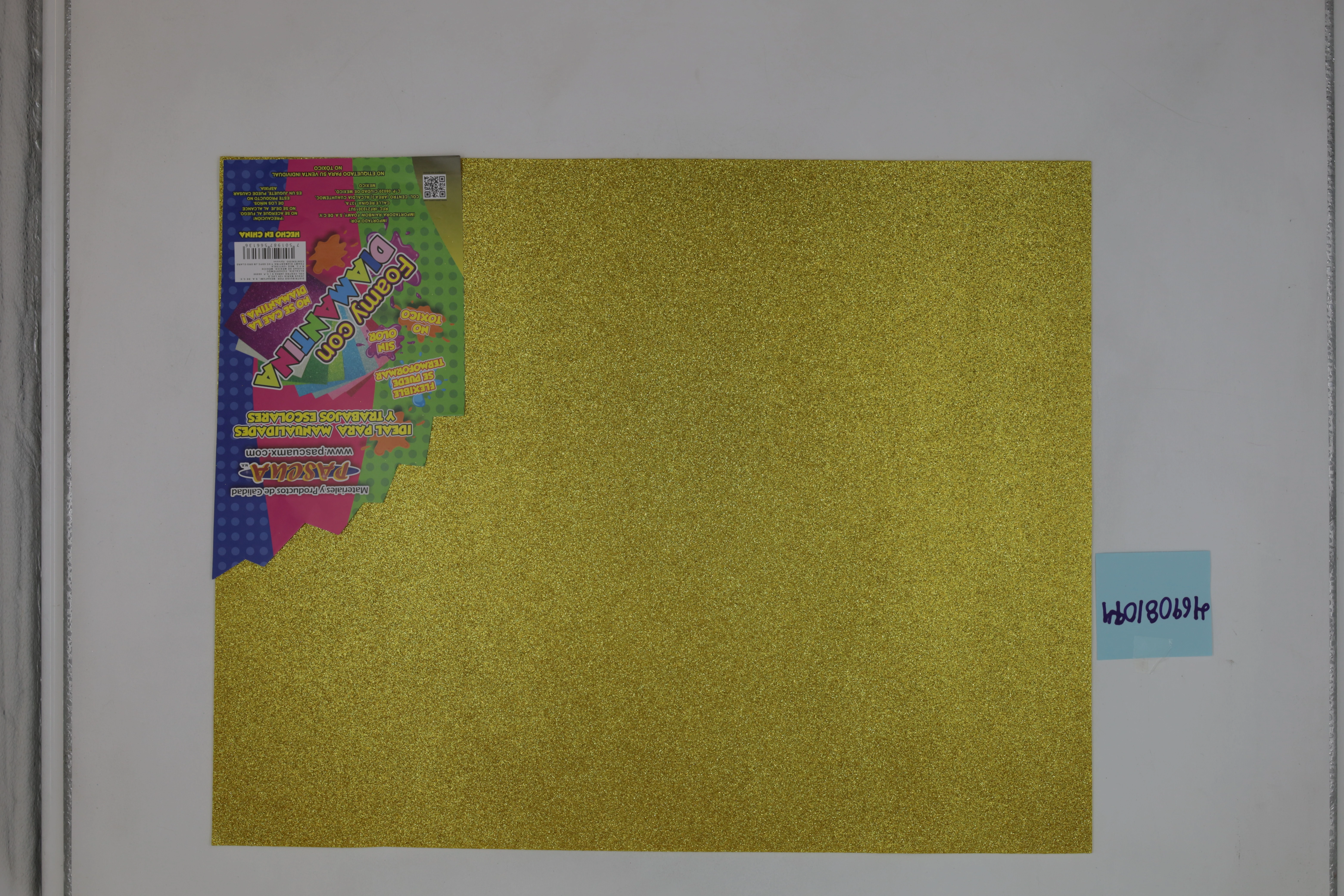 FOAMY 4 CARTAS DIAMANTADO JB ORO CLARO