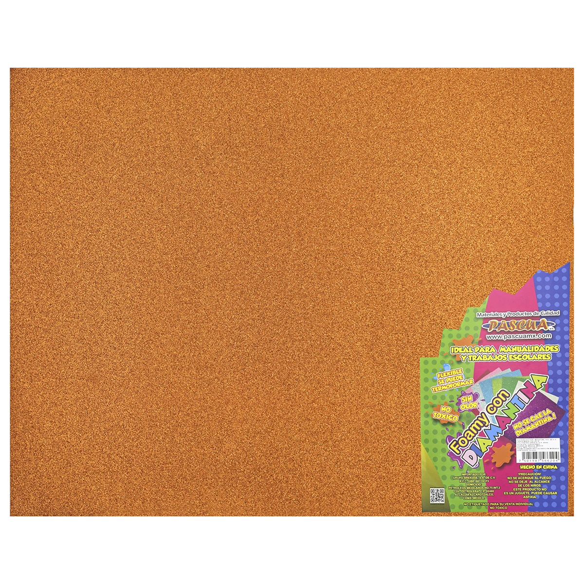 FOAMY 4 CARTAS DIAMANTADO KA NARANJA