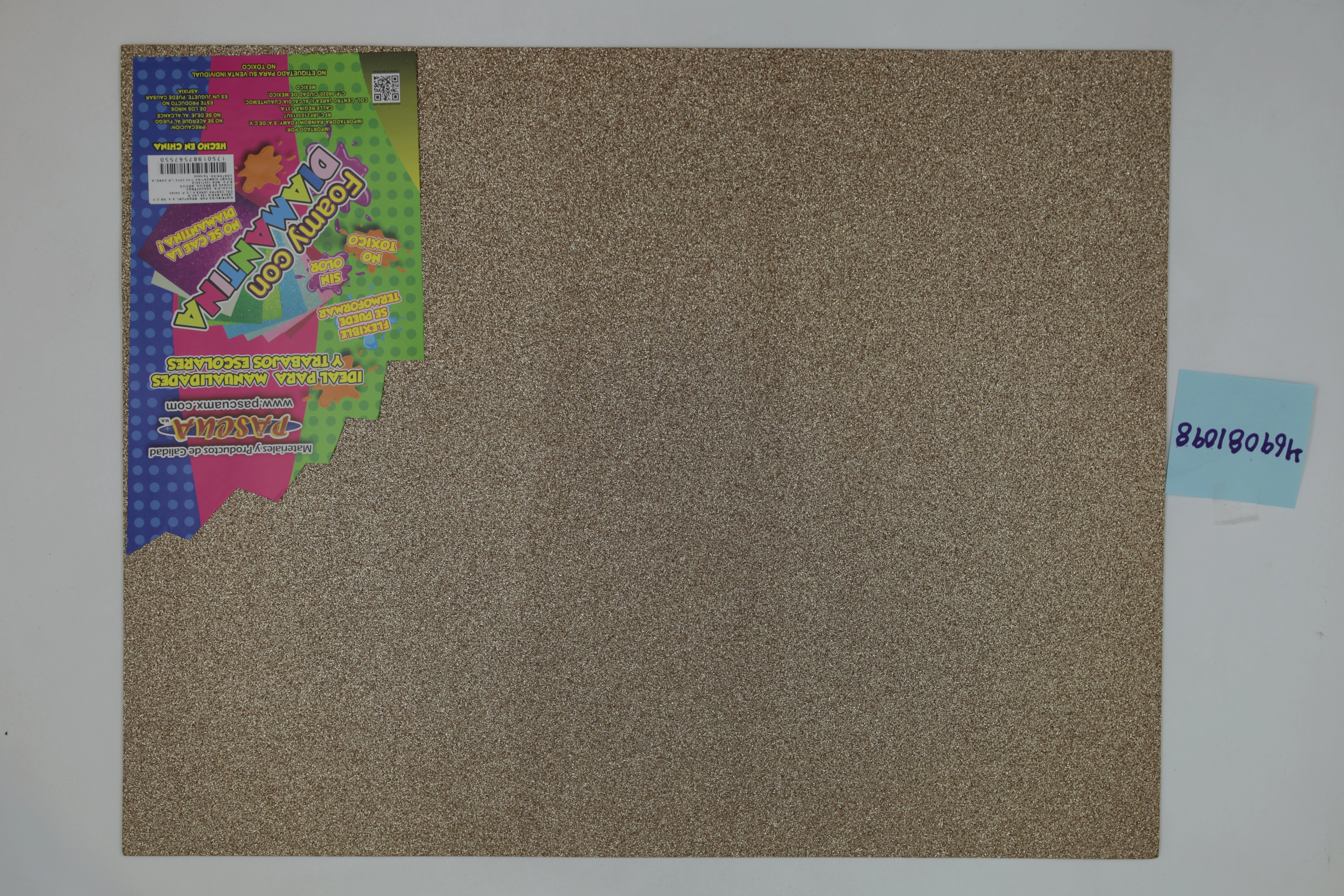 FOAMY 4 CARTAS DIAMANTADO LD CANELA