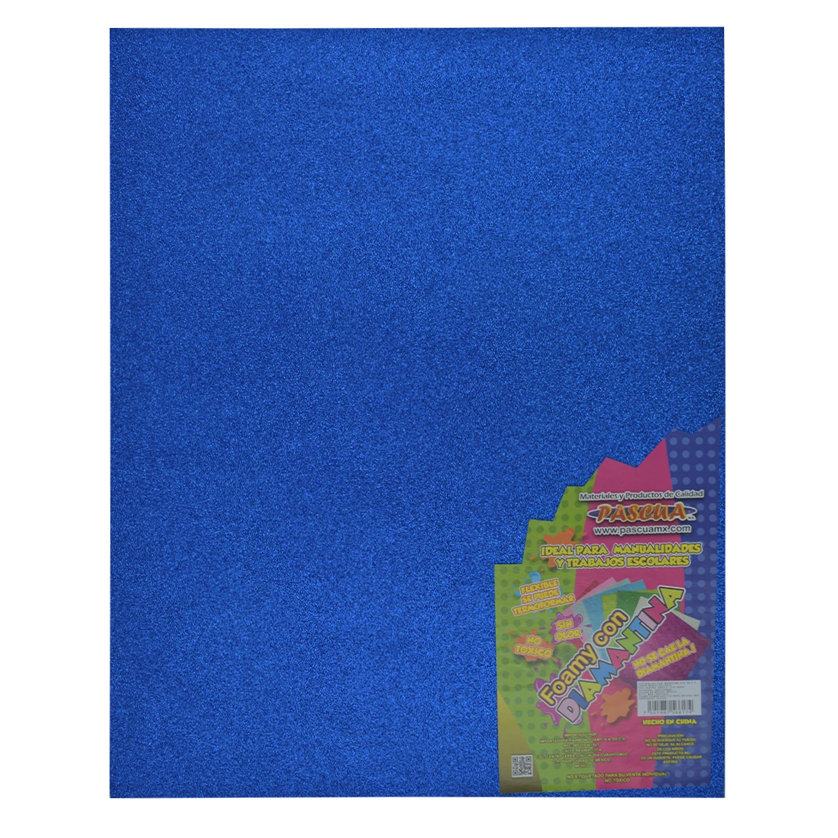 FOAMY 4 CARTAS DIAMANTADO OA AZUL REY.
