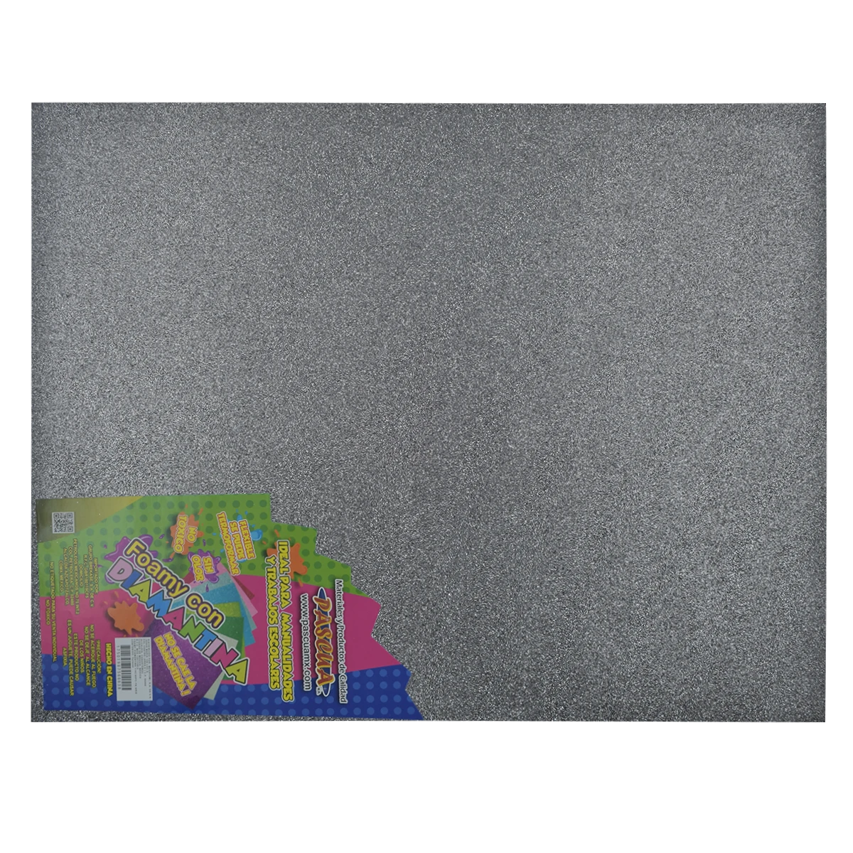 FOAMY 4 CARTAS DIAMANTADO FA GRIS