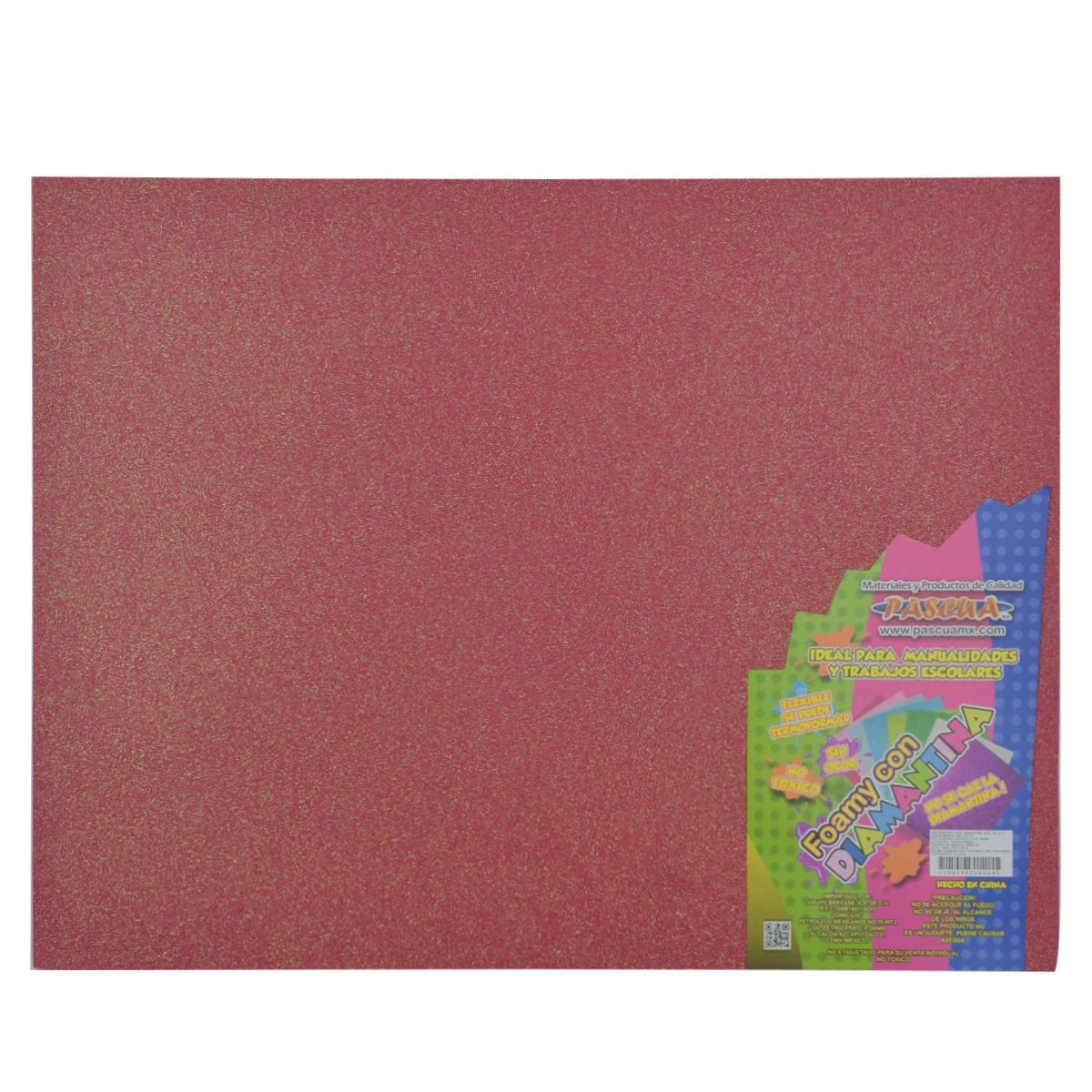 FOAMY 4 CARTAS DIAMANTADO IRIS CORAL