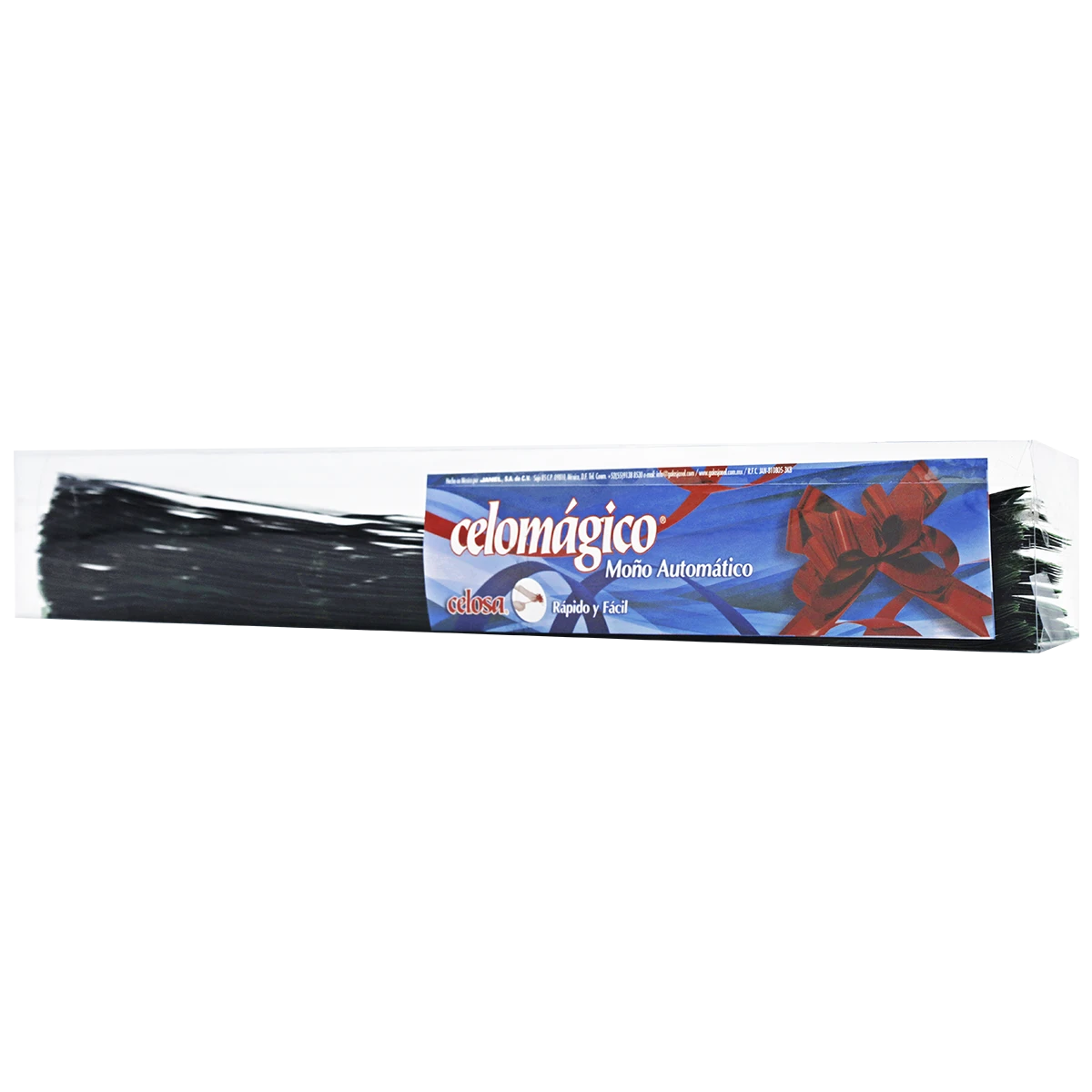 LISTON CELOMAGICO C/50 MEDIANO METALICO 13 VERDE BANDERA