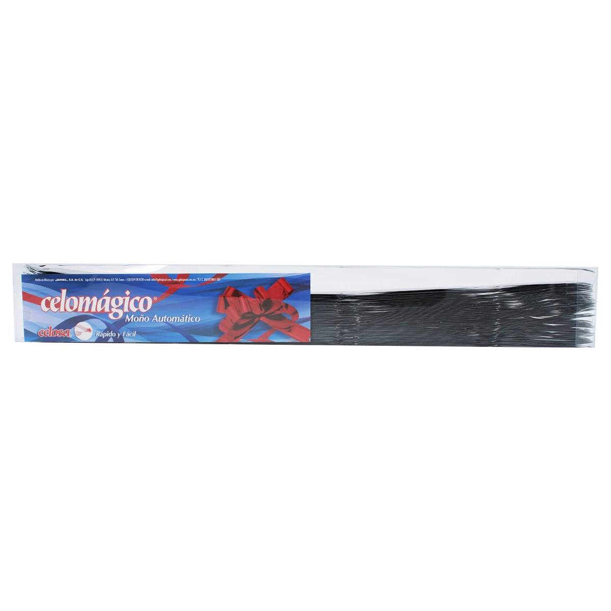LISTON CELOMAGICO C/50 MEDIANO METALICO 22 PLATA.