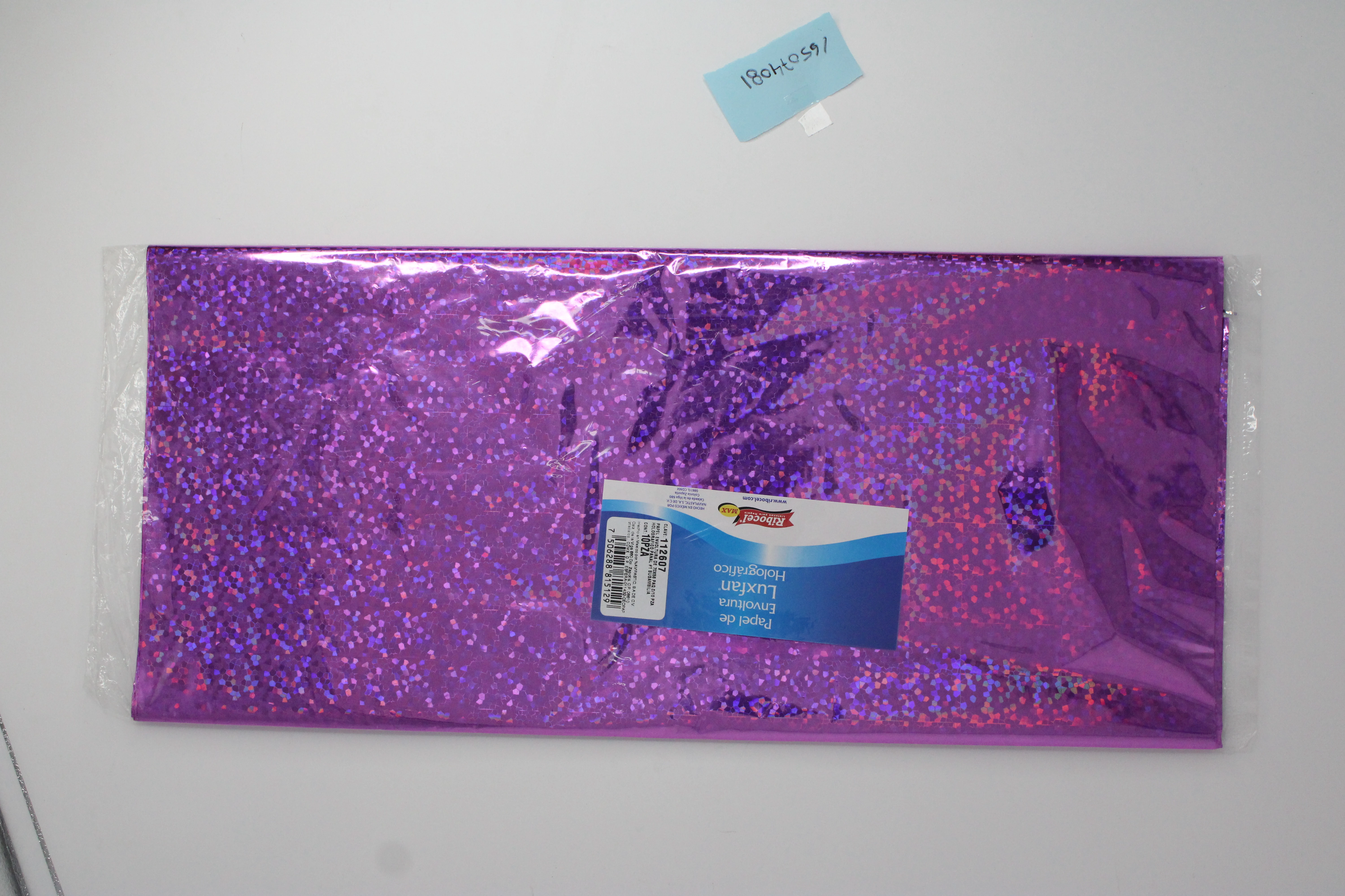 PAPEL HOLOGRAFICO C/10 70X53CM PANAL BUGAMBILIA