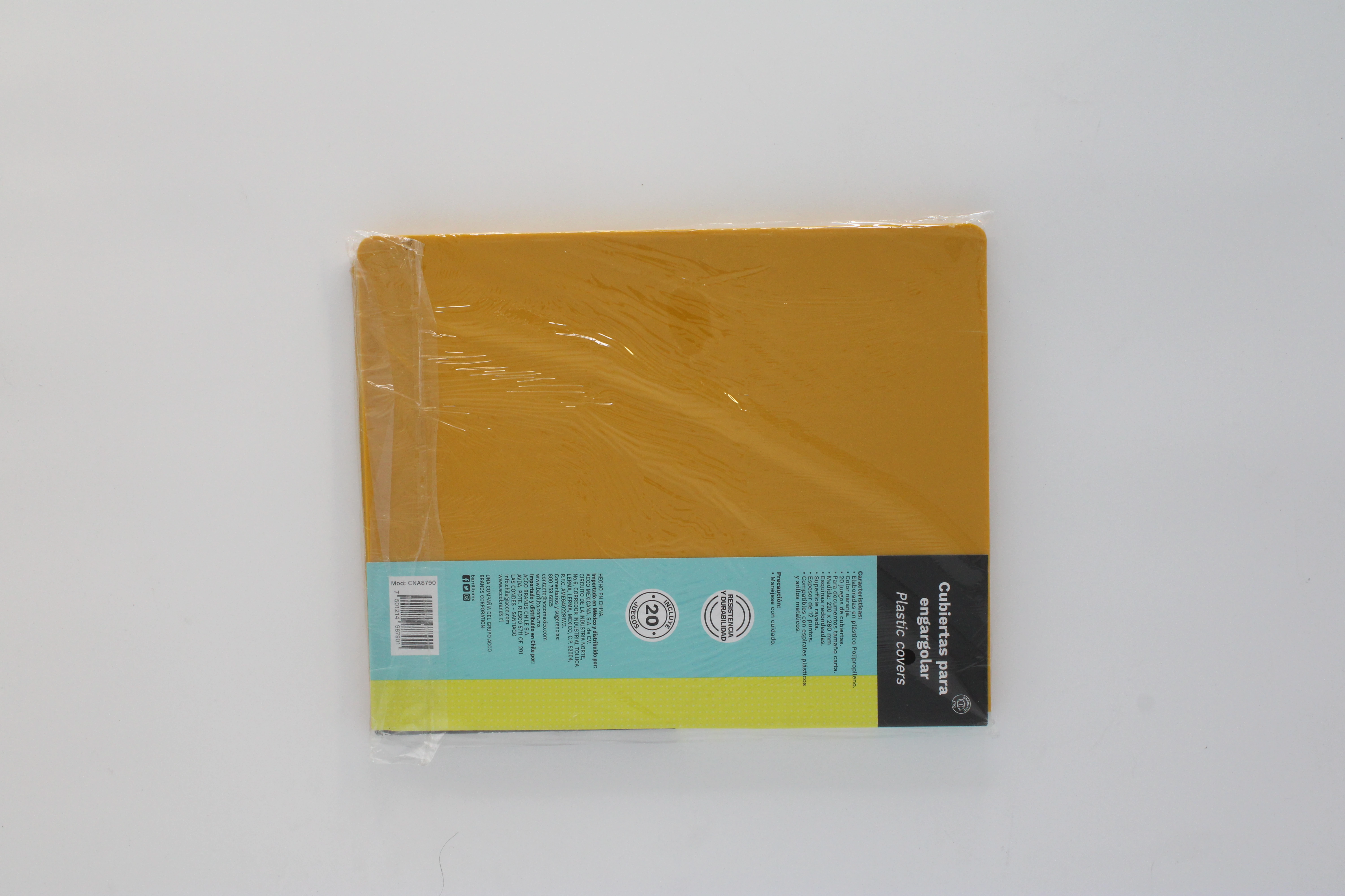 CUBIERTA CARTA RAYADA 12PTS 20JGS NARANJA