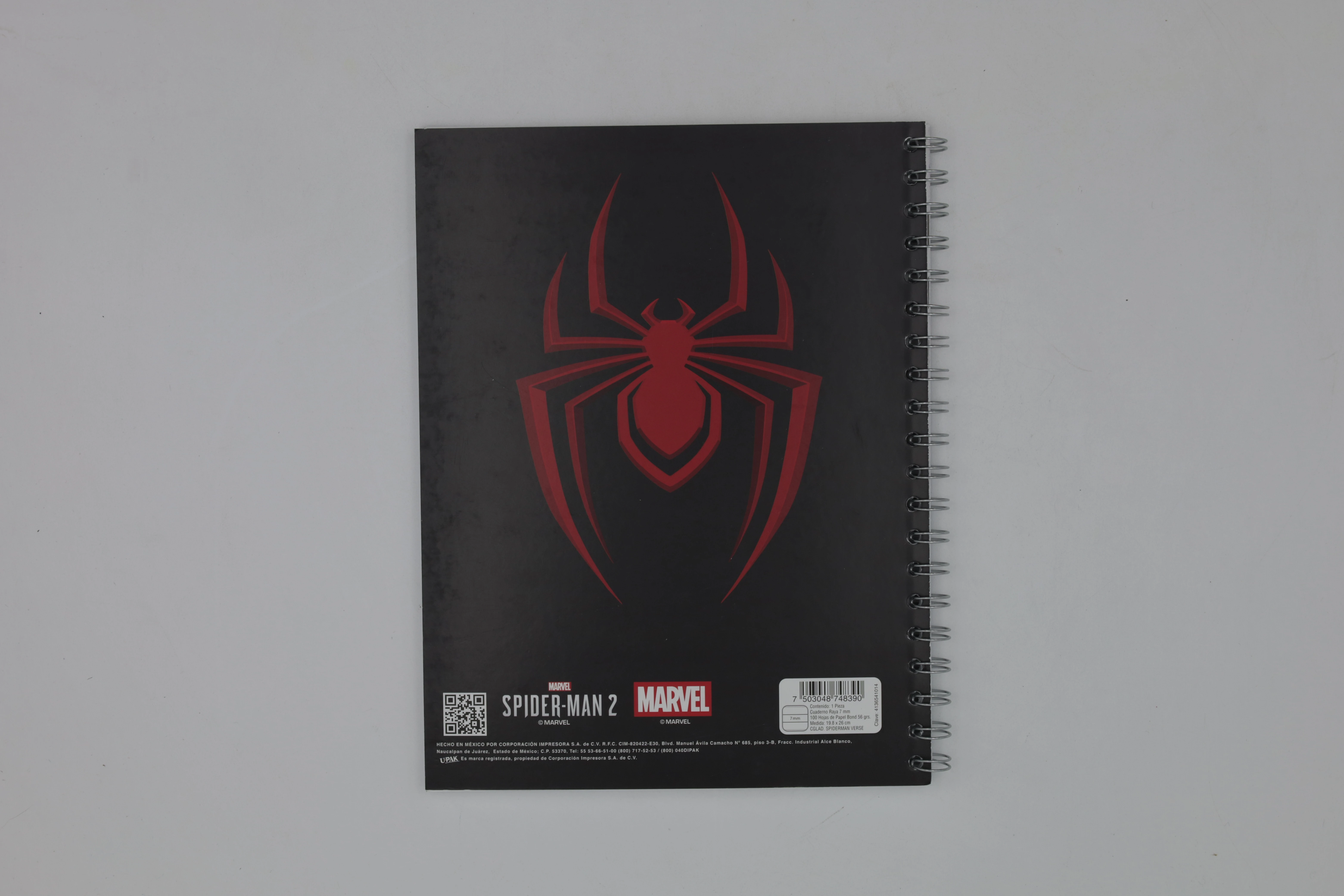 CUADERNO PROFESIONAL 100HJS SPIDERMAN RAYA