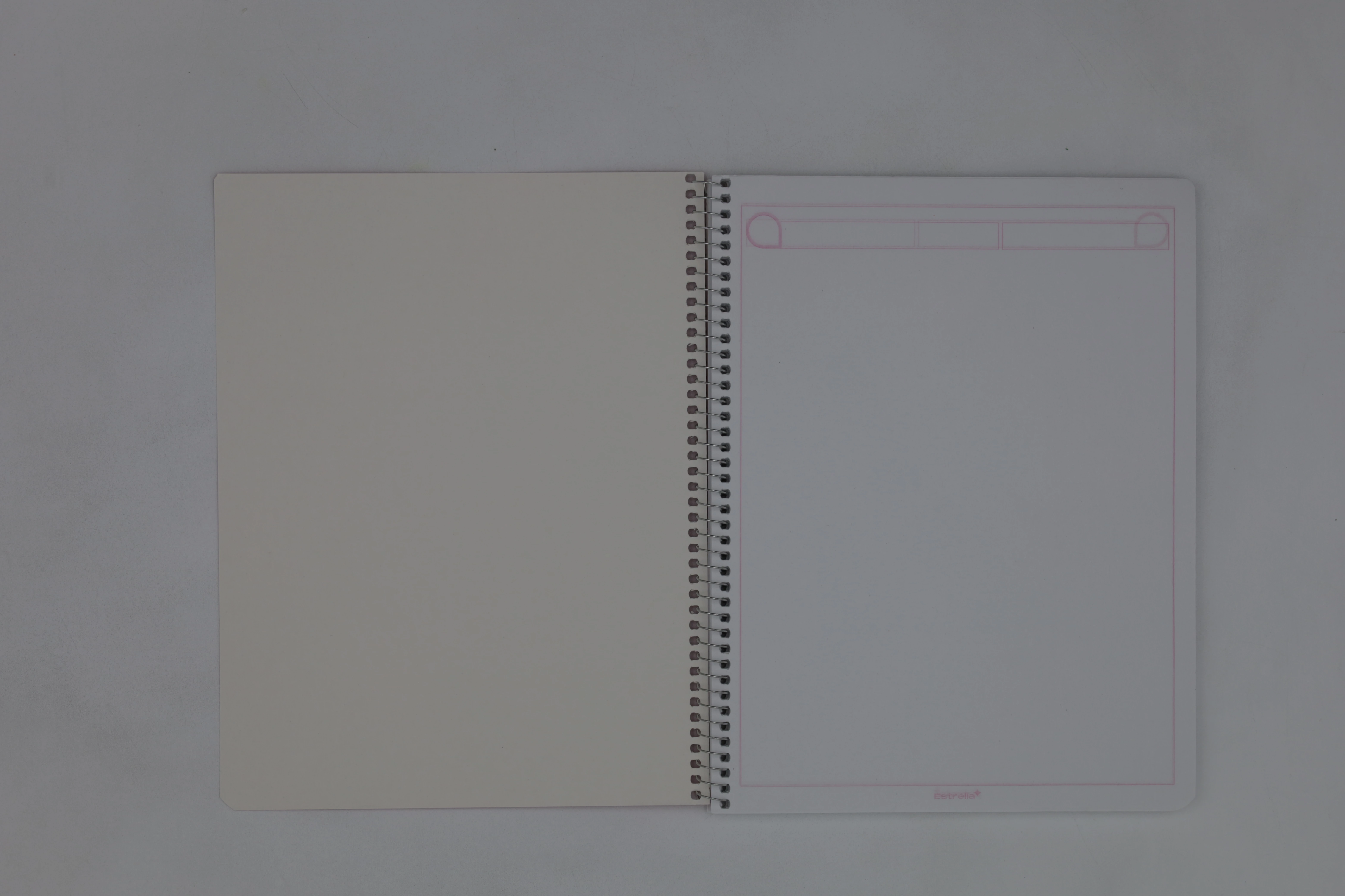 CUADERNO PROFESIONAL CORTO 100HJS ATADO LISO BLANCO