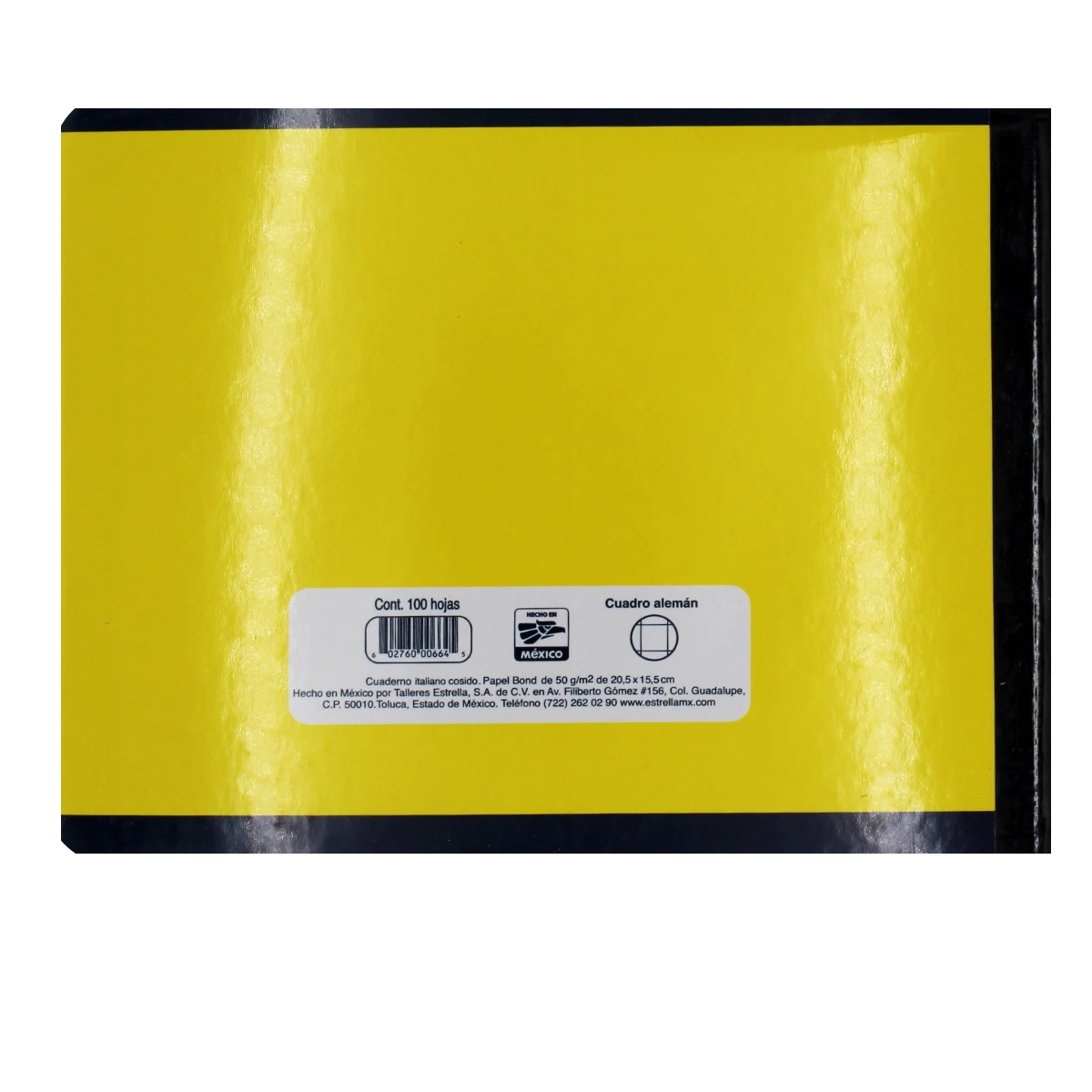 CUADERNO ITALIANO 100HJS COSIDO C. ALEMAN