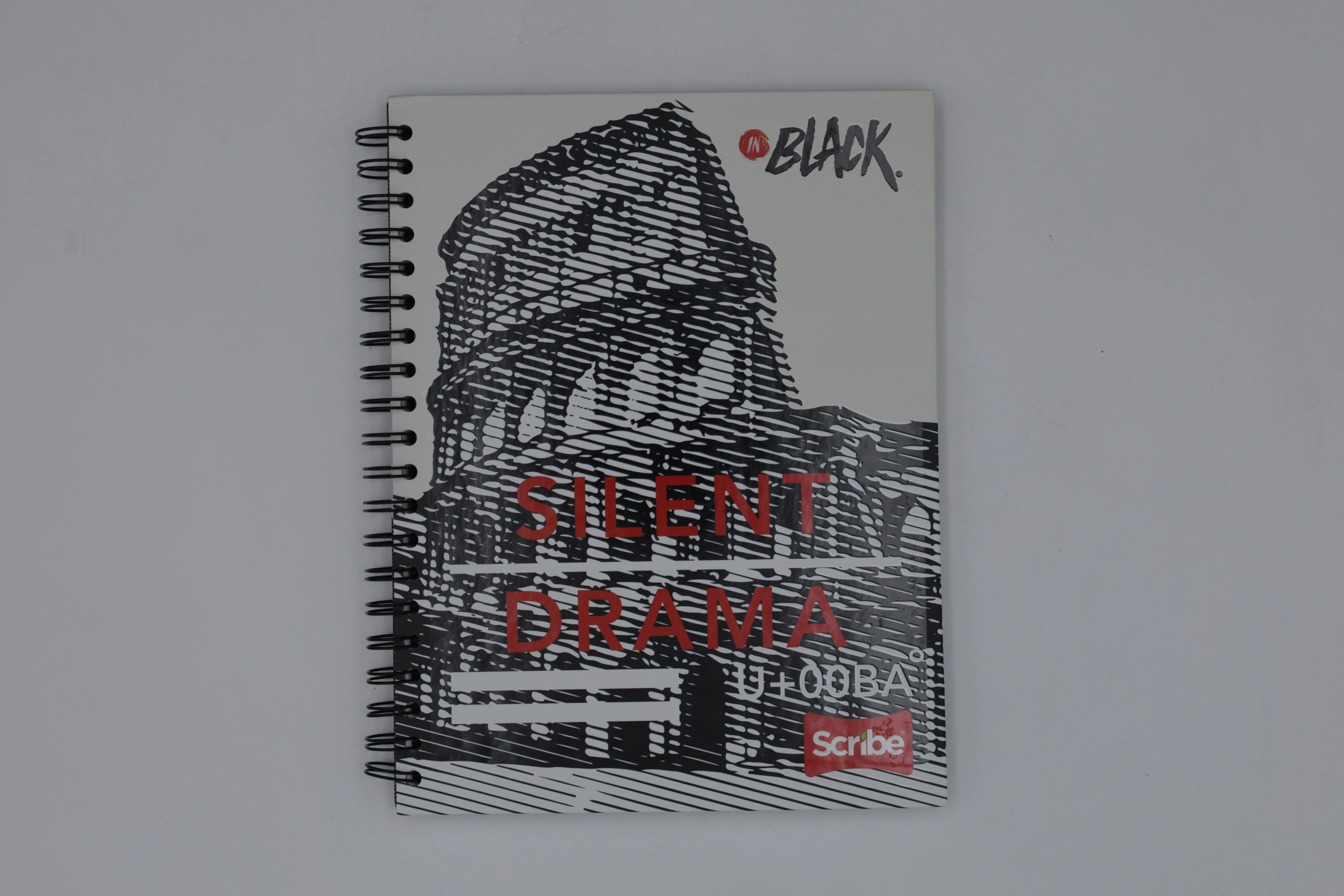CUADERNO PROFESIONAL 100HJS PASTA DURA INBLACK RAYA