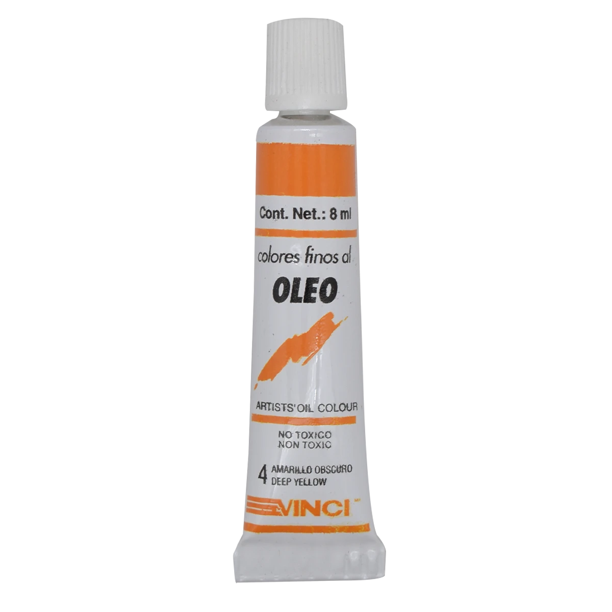 PINTURA OLEO 8ML AMARILLO OBSCURO 4