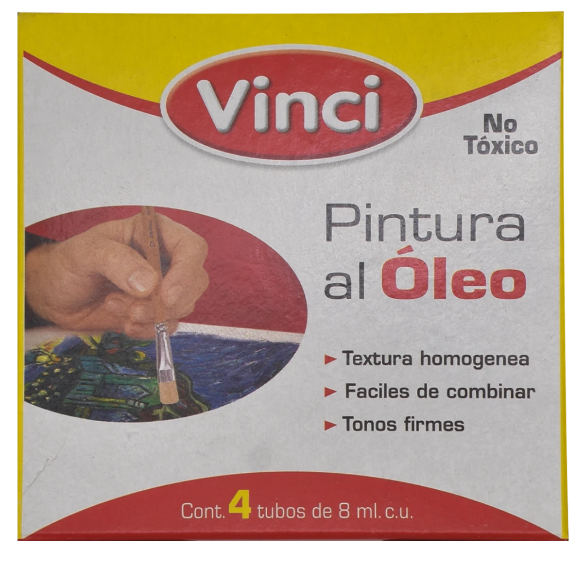 PINTURA OLEO 8ML AMARILLO OBSCURO 4