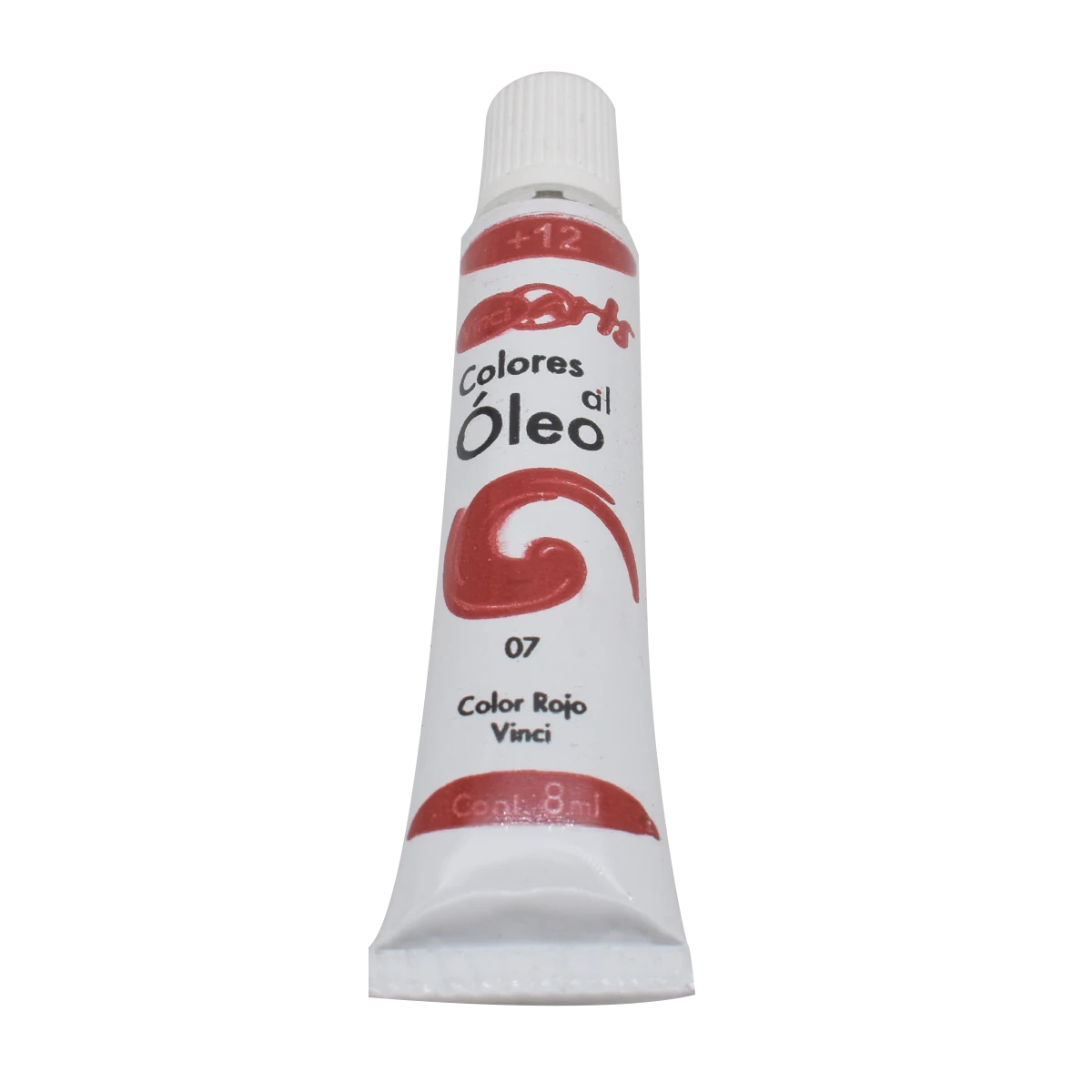 PINTURA OLEO 8ML ROJO VINCI  7