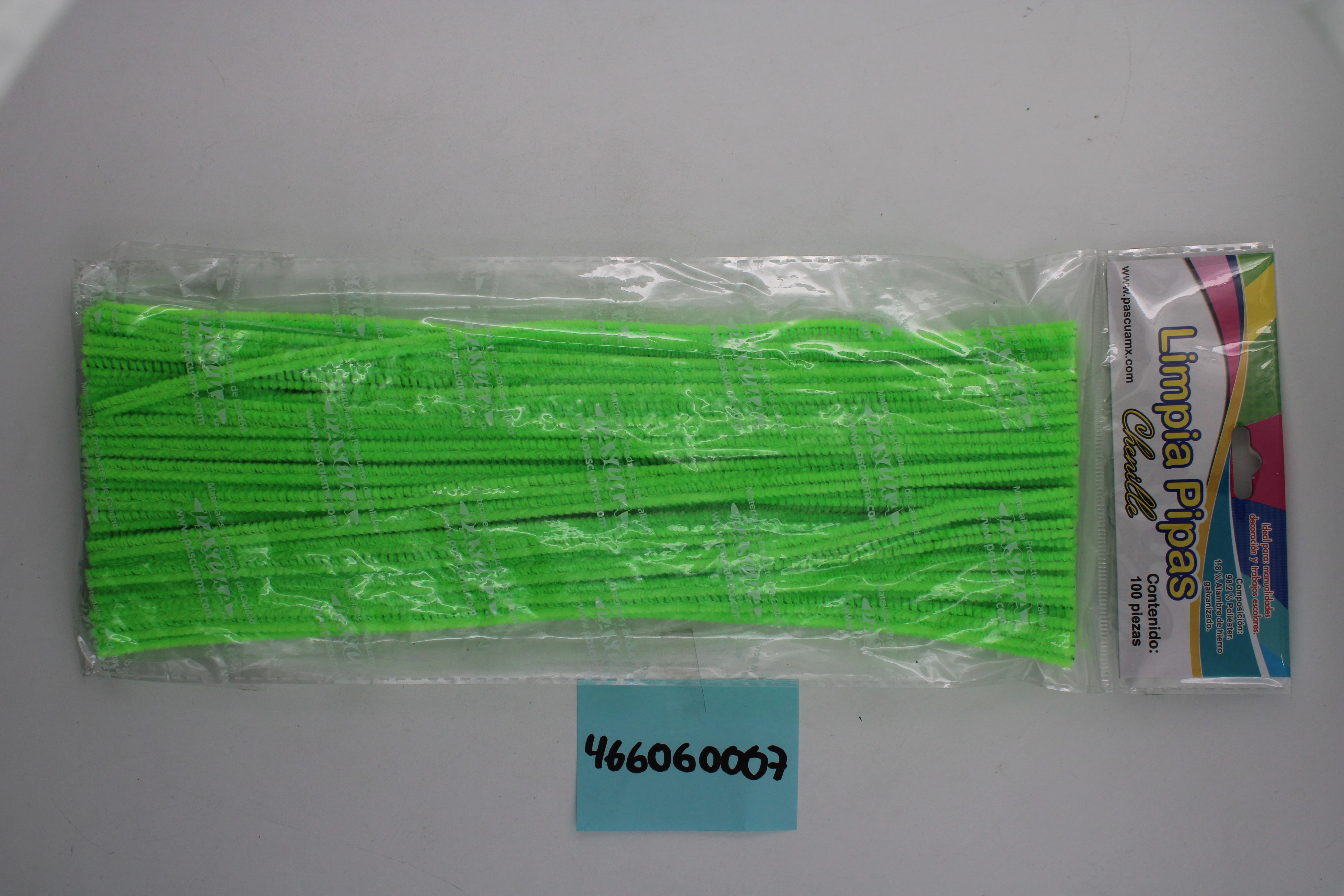 CHENILLE C/100 PASCUA VERDE LIMON