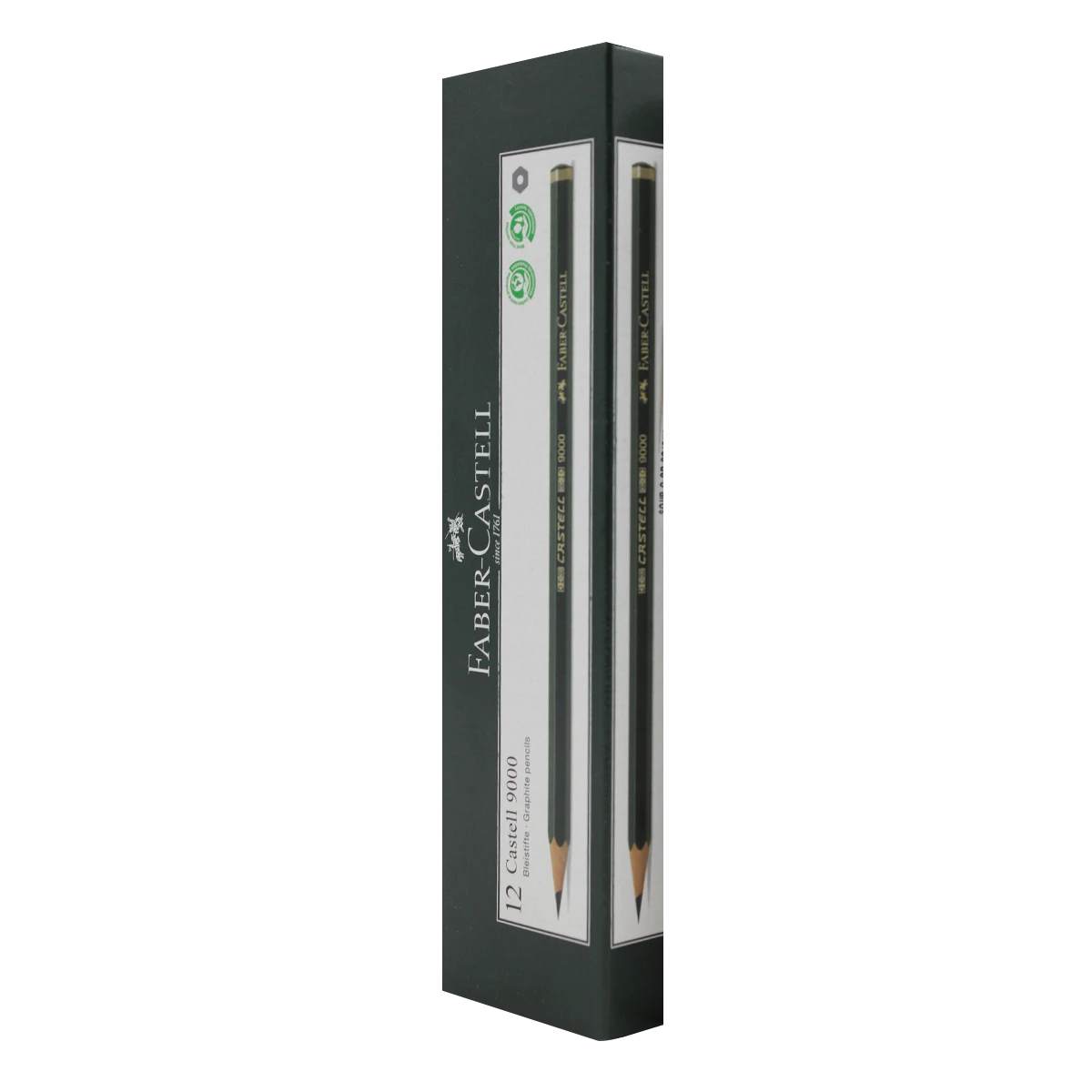 LAPIZ DE DIBUJO CASTELL 9000 C/12 6H