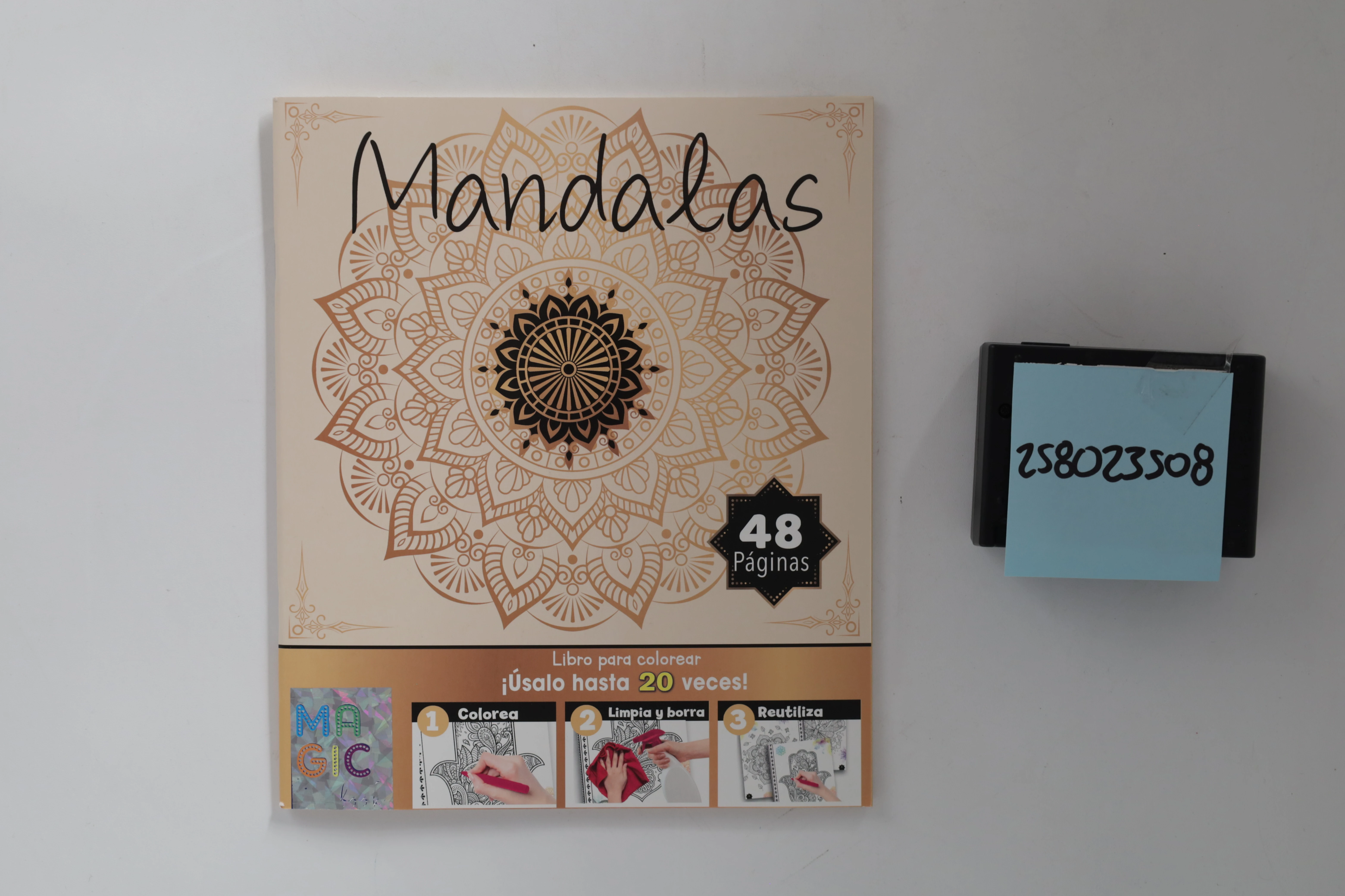 LIBRO MAGICO 48HJS MANDALAS FLOR