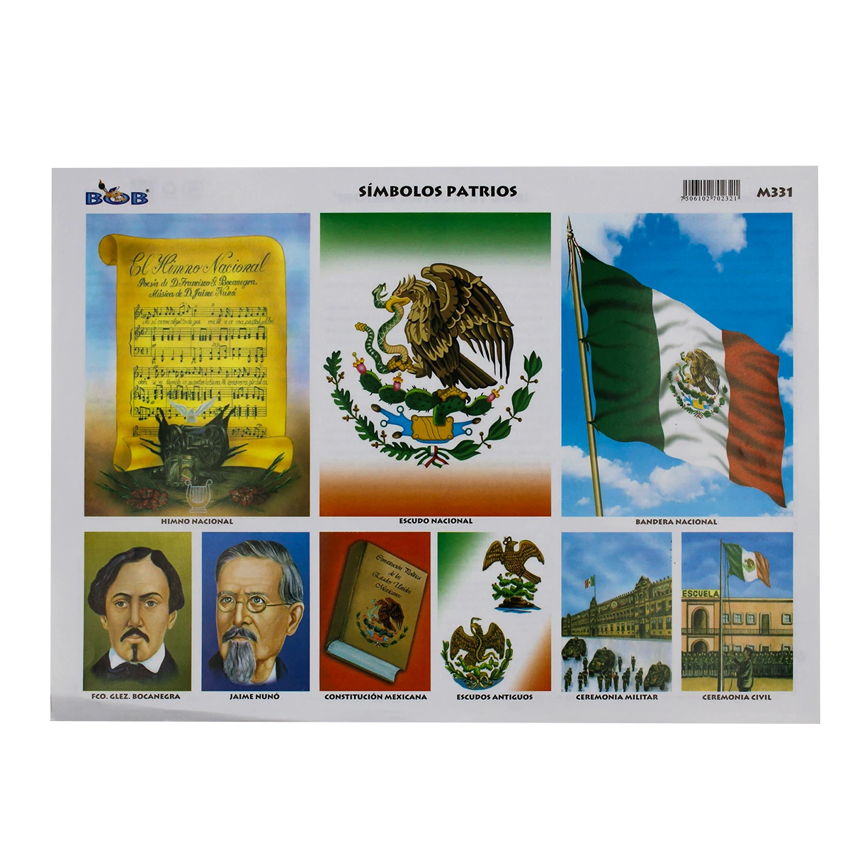 MONOGRAFIA BOB C/25 331 SIMBOLOS PATRIOS