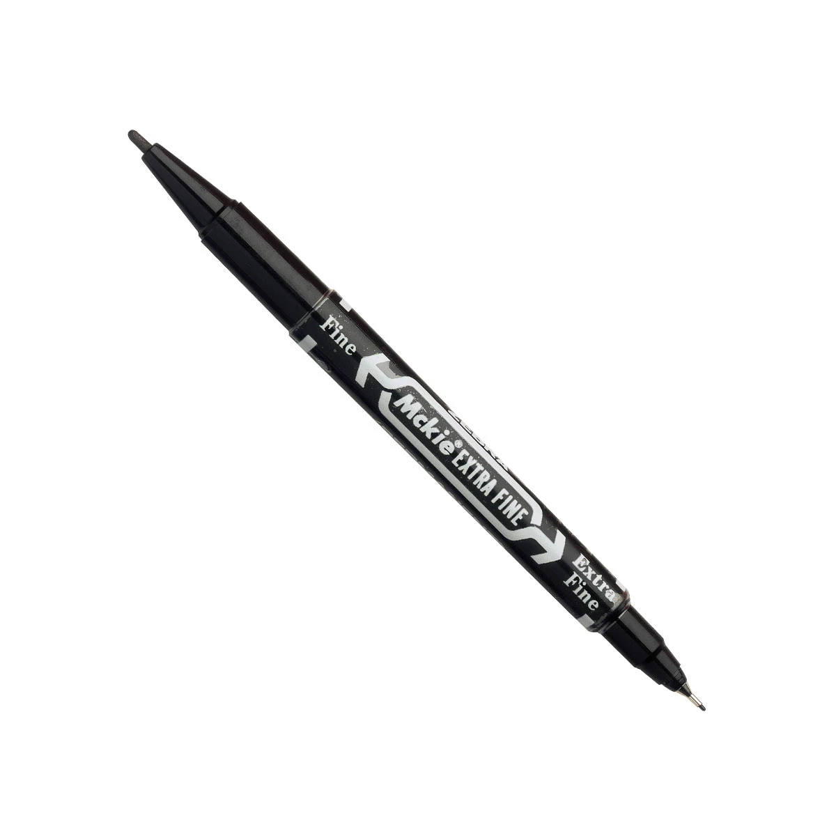 MARCADOR MCKIE DOBLE PUNTO FINO Y EXTRA FINO 4000 NEGRO