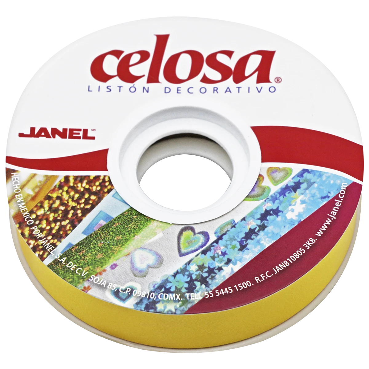 LISTON CELOSA 019 LISO NO. 5 03 AMARILLO INTENSO