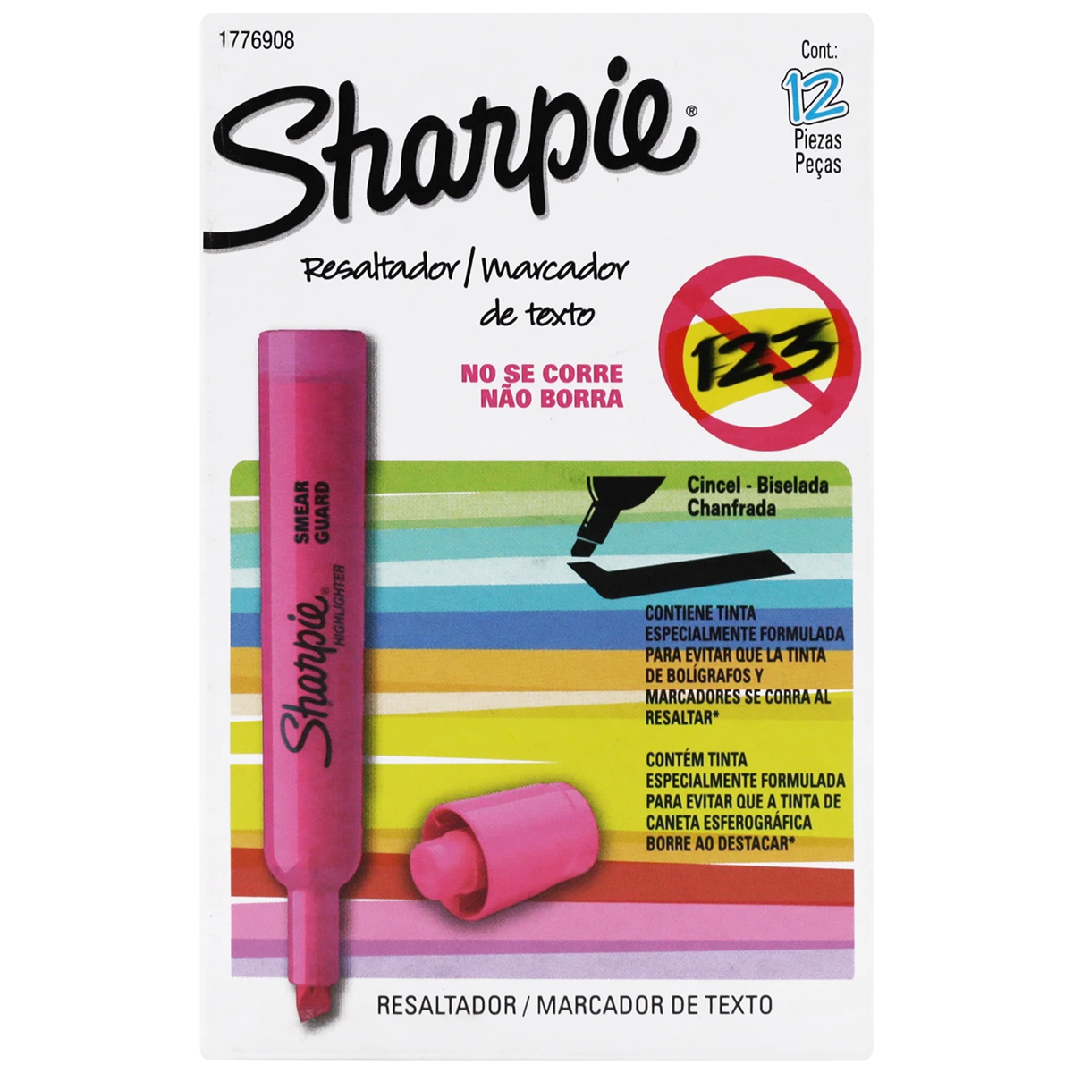 MARCATEXTOS SHARPIE ROSA