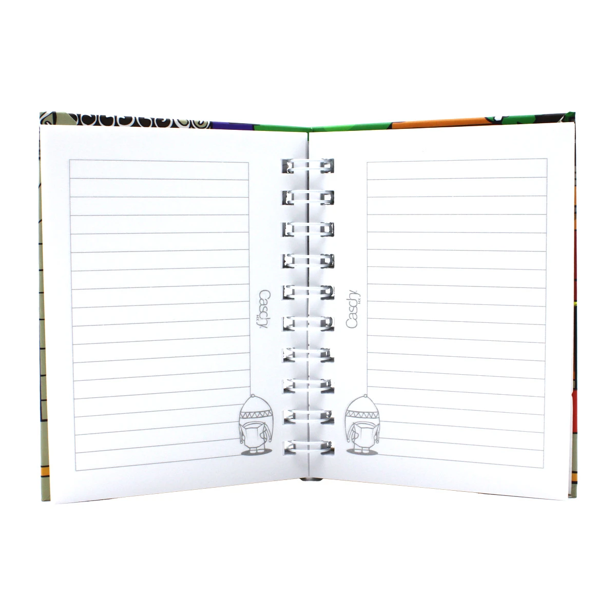 CUADERNO POCKET 100HJS TAPA DURA VIAJEROS RAYA