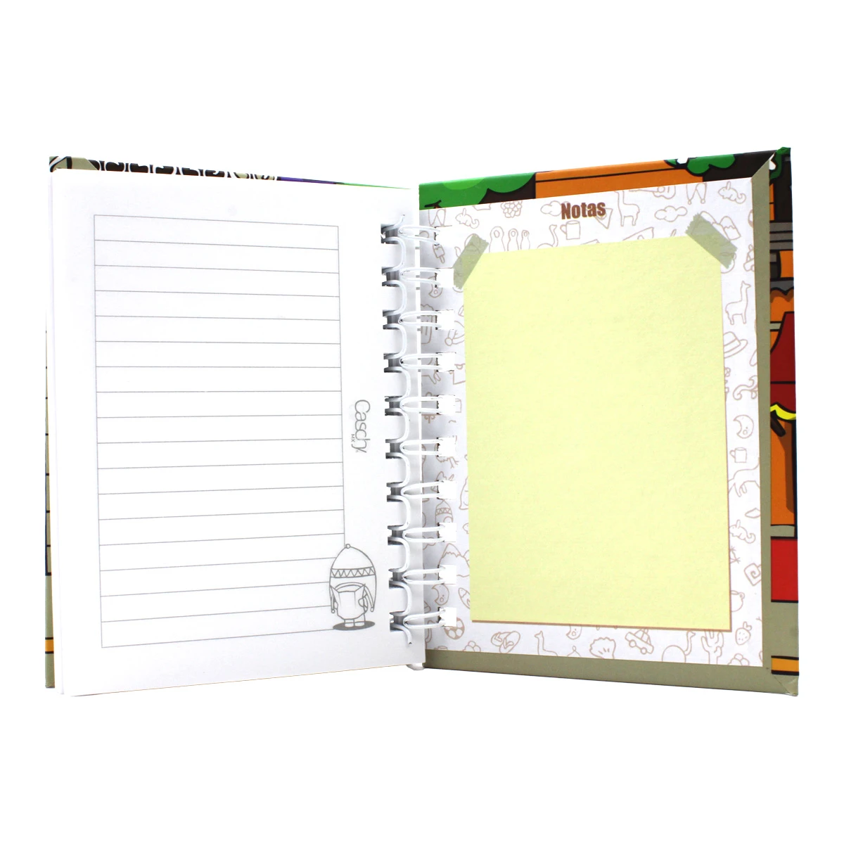 CUADERNO POCKET 100HJS TAPA DURA VIAJEROS RAYA