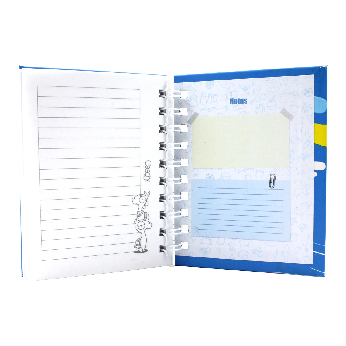 CUADERNO POCKET 100HJS TAPA DURA IMPARABLES RAYA