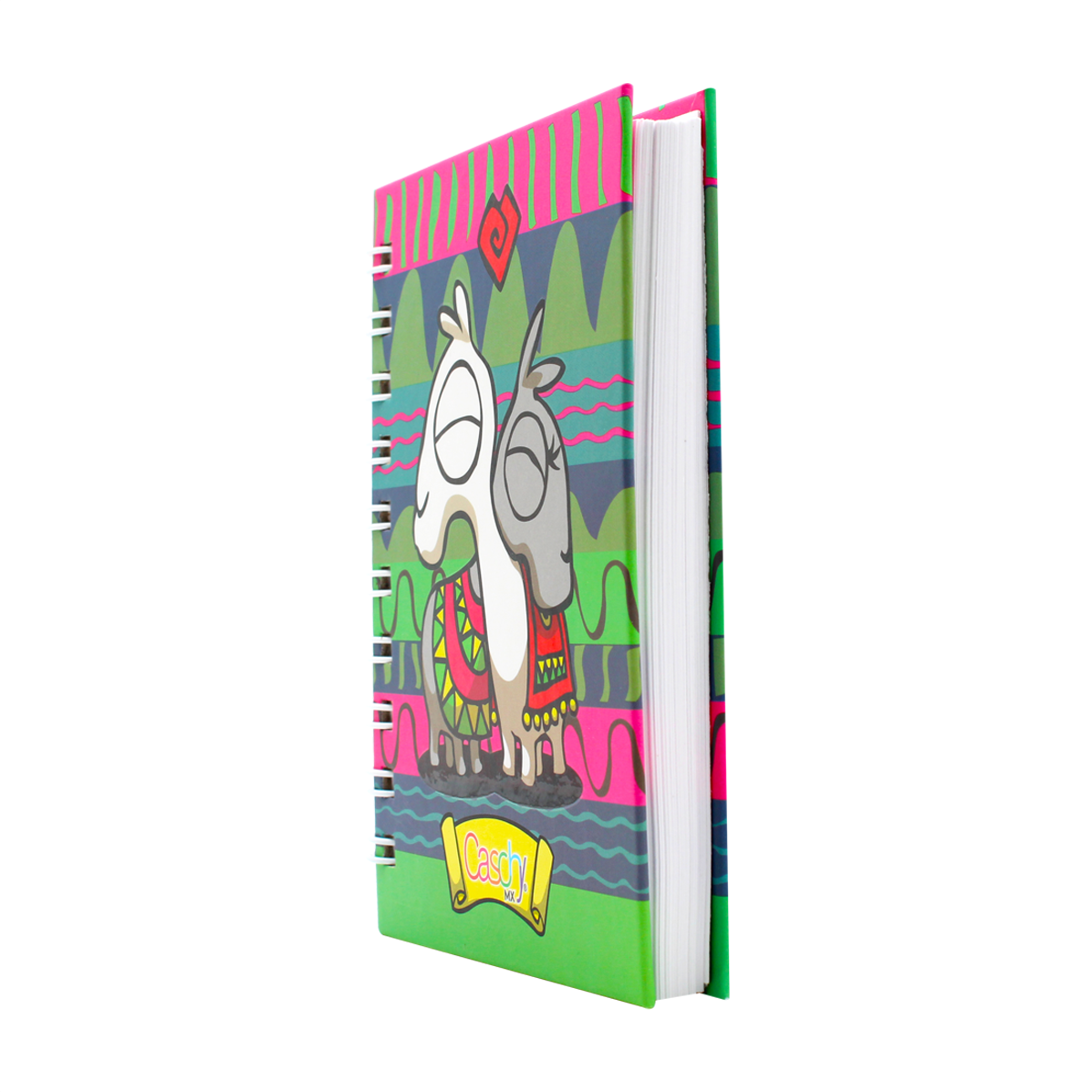 CUADERNO POCKET 100HJS TAPA DURA ENAMORADOS RAYA