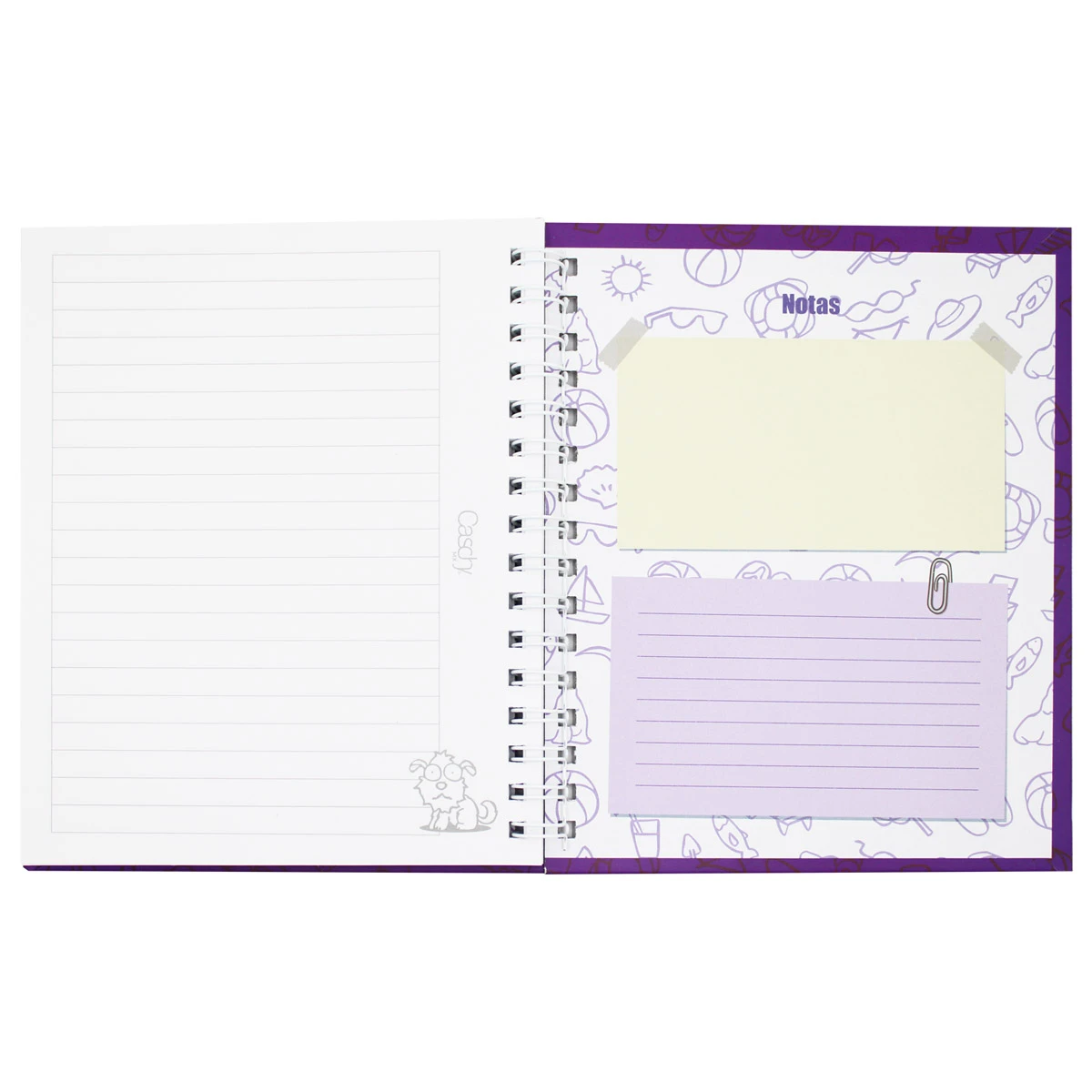 CUADERNO FRANCES 100HJS TAPA DURA COMPAÑEROS RAYA