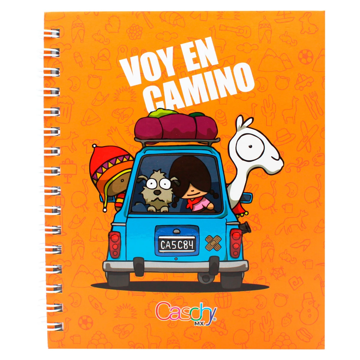 CUADERNO FRANCES 100HJS TAPA DURA VIAJANDO RAYA